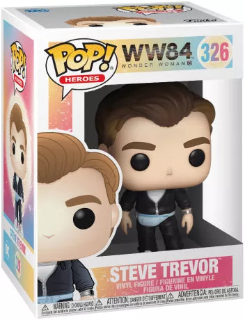FUNKO POP 326 - WW84 - WONDER WOMAN - STEVE TREVOR - NEUF