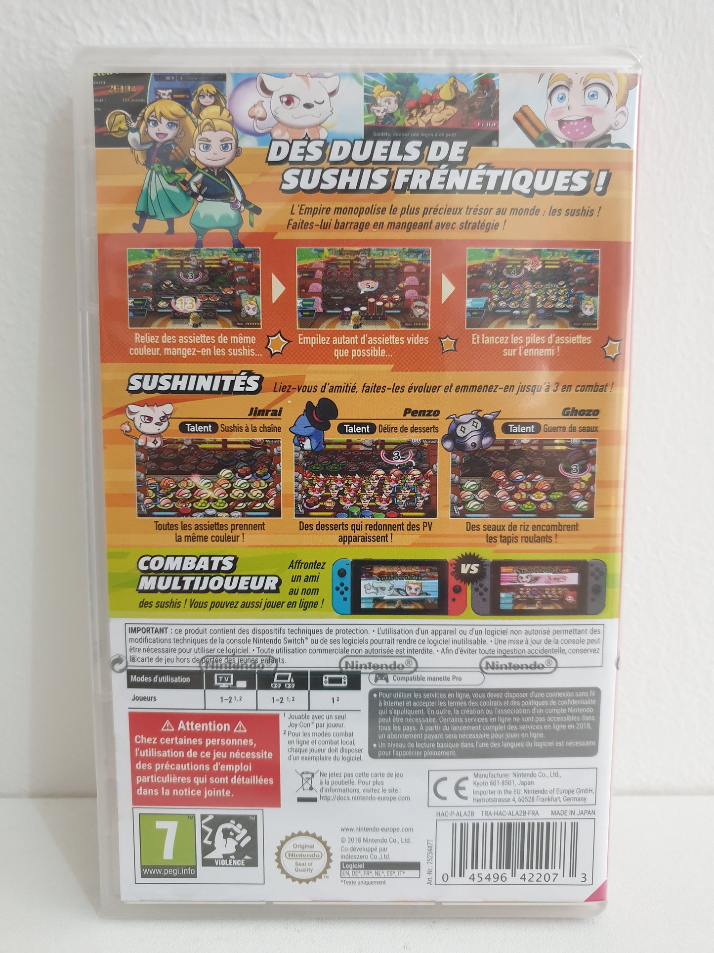 Sushi Striker™: The Way of Sushido Switch