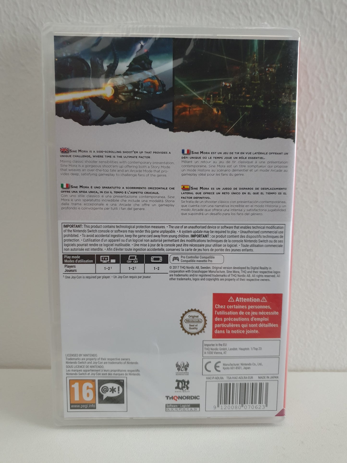 Sine Mora EX Switch - Neuf sous blister