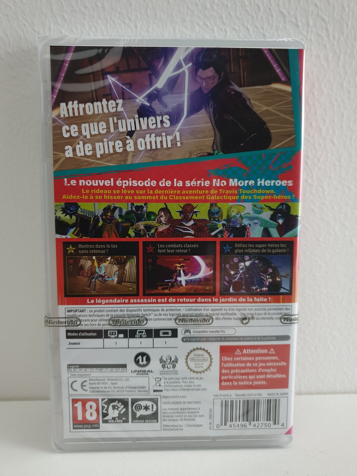 No More Heroes 3 Switch - Neuf sous blister
