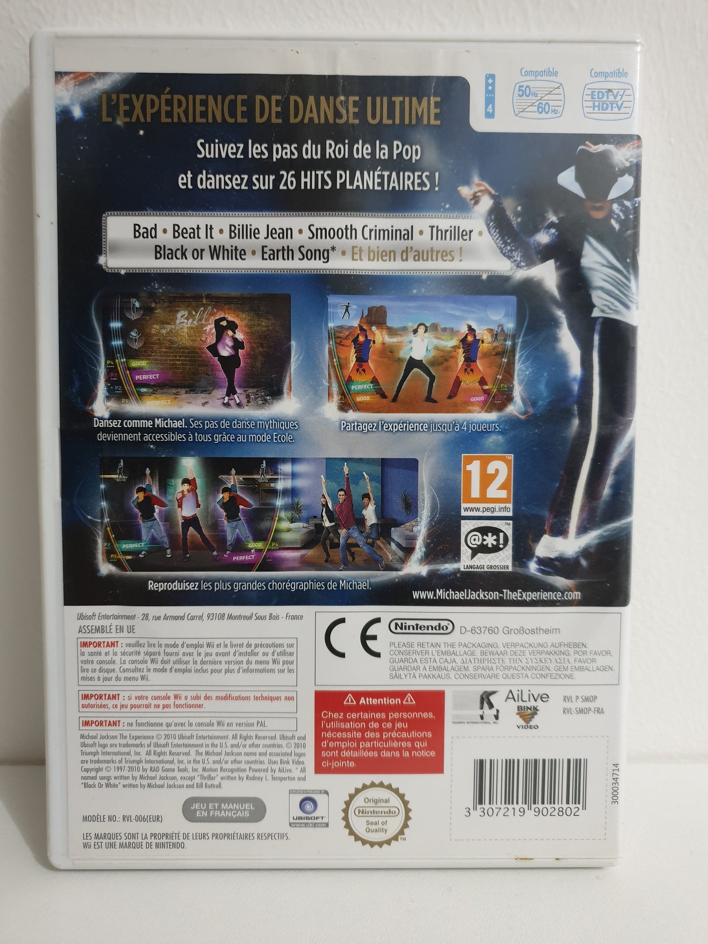 Michael Jackson : The Experience Wii - Occasion bon état