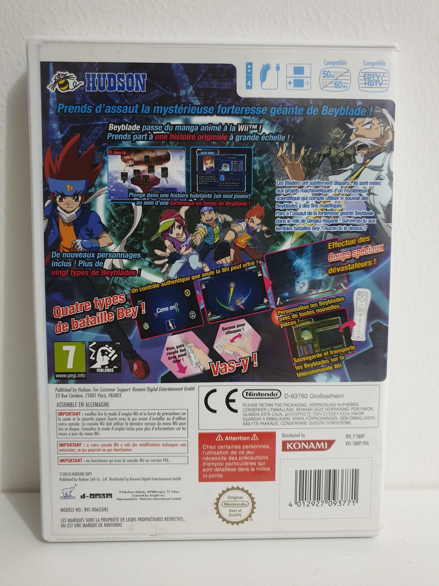 Beyblade : Metal Fusion Wii - Occasion bon état