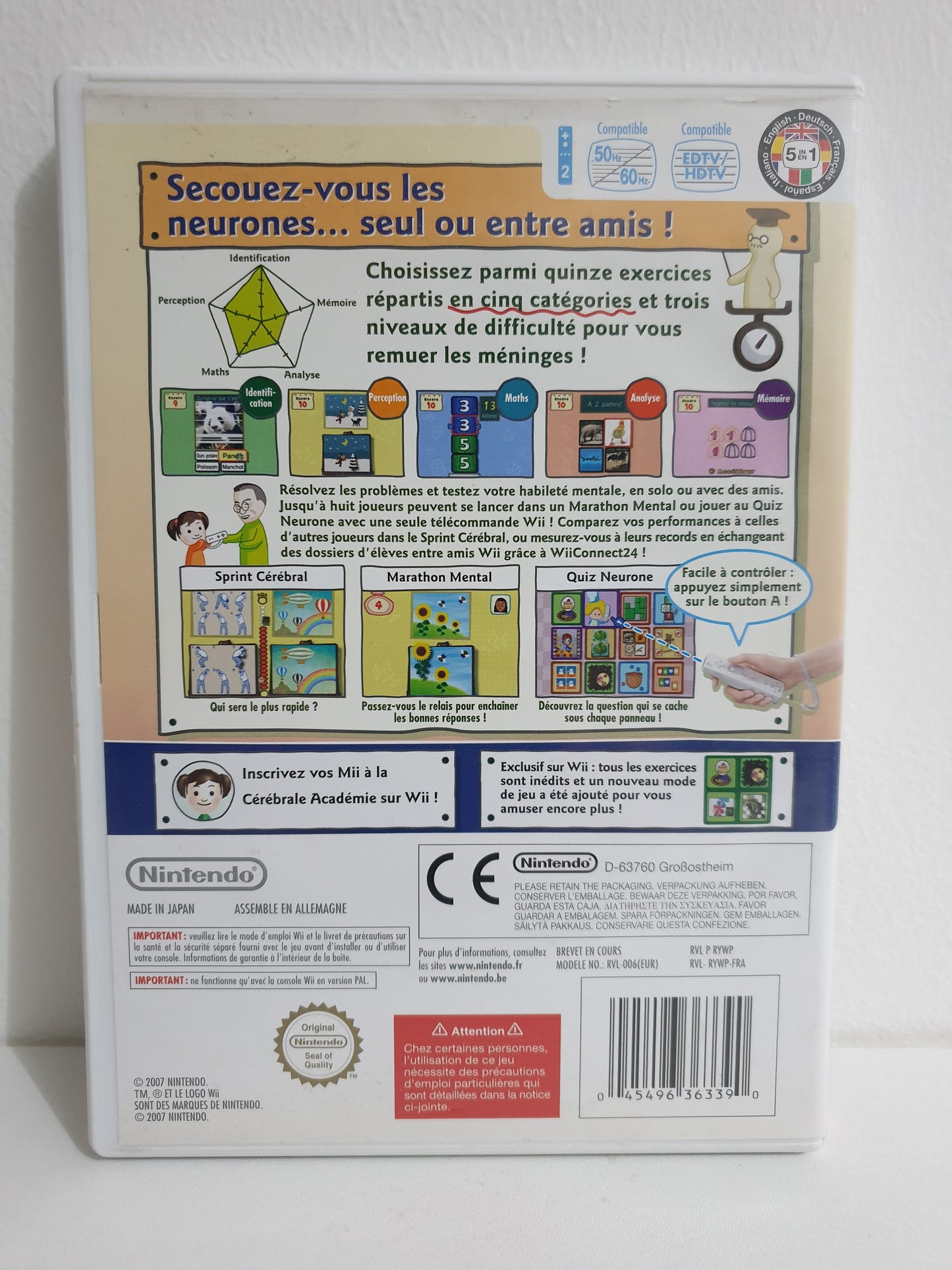 Cérébrale Académie Wii - Occasion très bon état