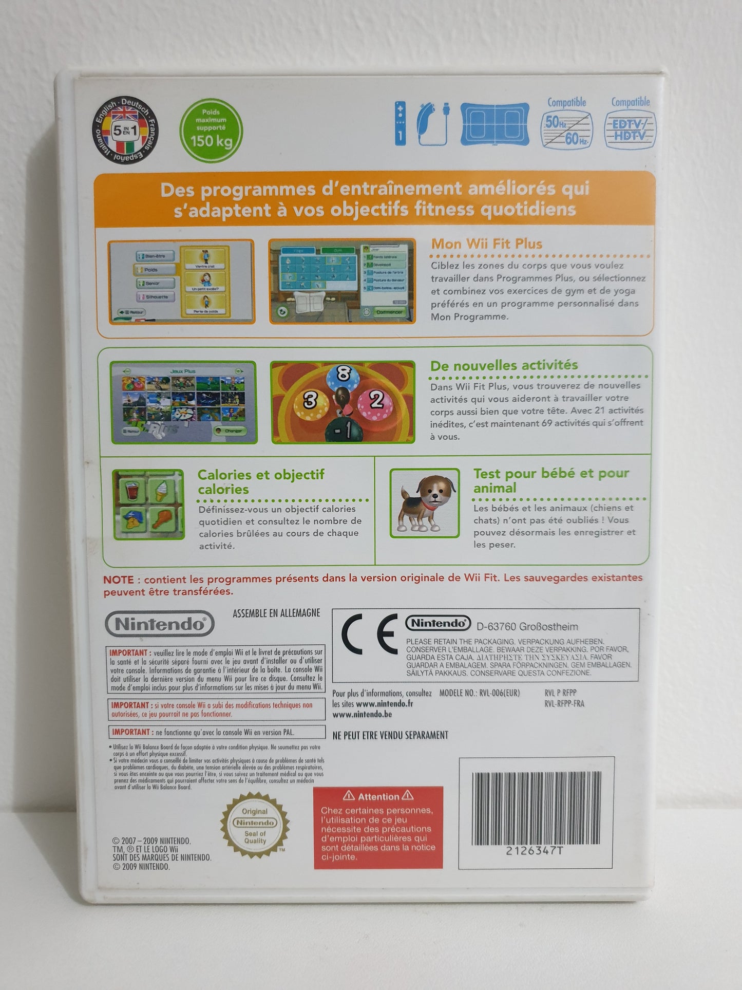 Wii Fit Plus Wii - Occasion bon état