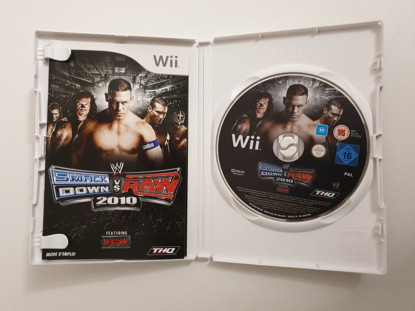WWE Smackdown vs Raw 2010 Wii - Occasion très bon état