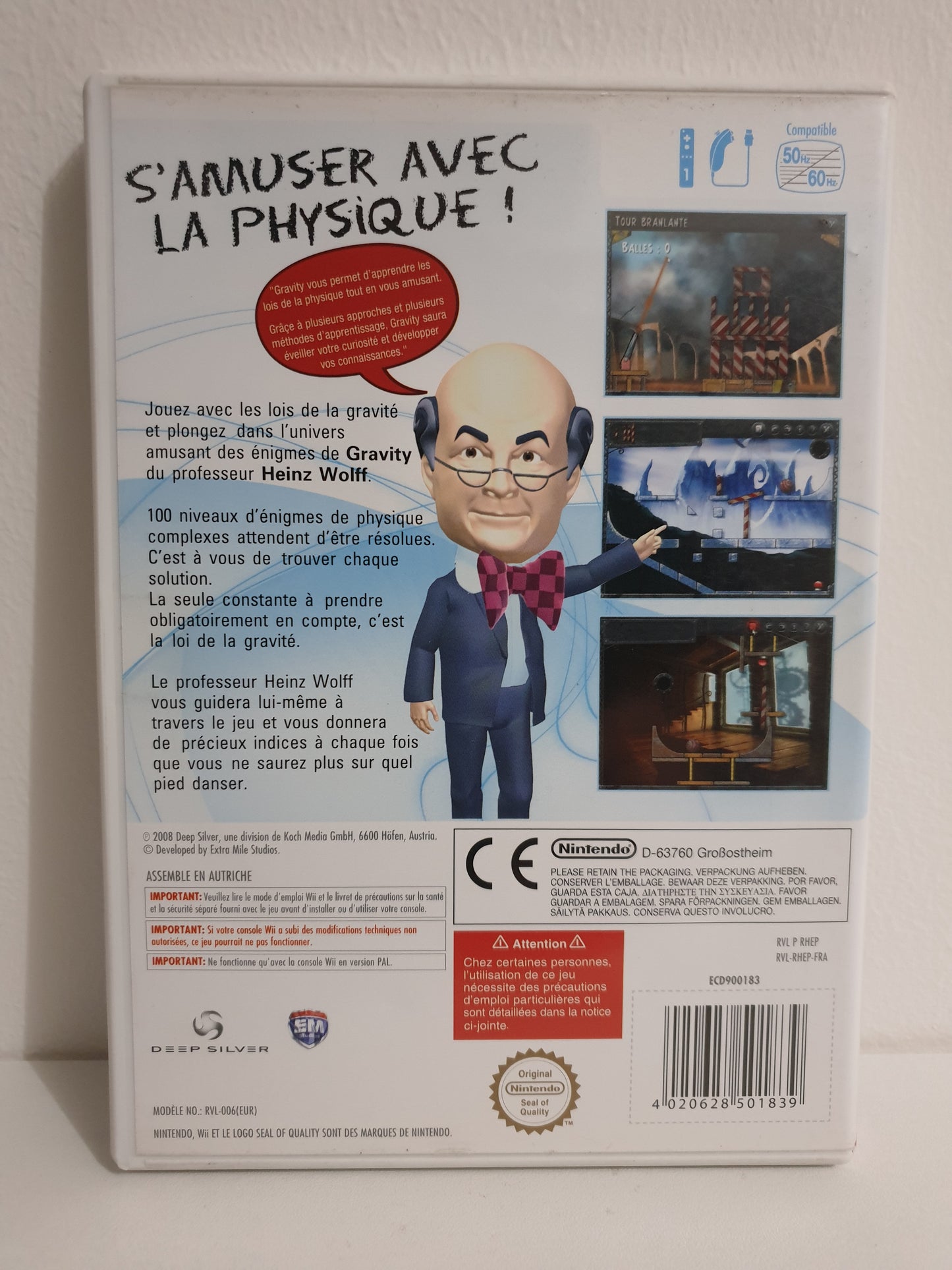 Professor Heinz Wolff's Gravity Wii - Occasion très bon état