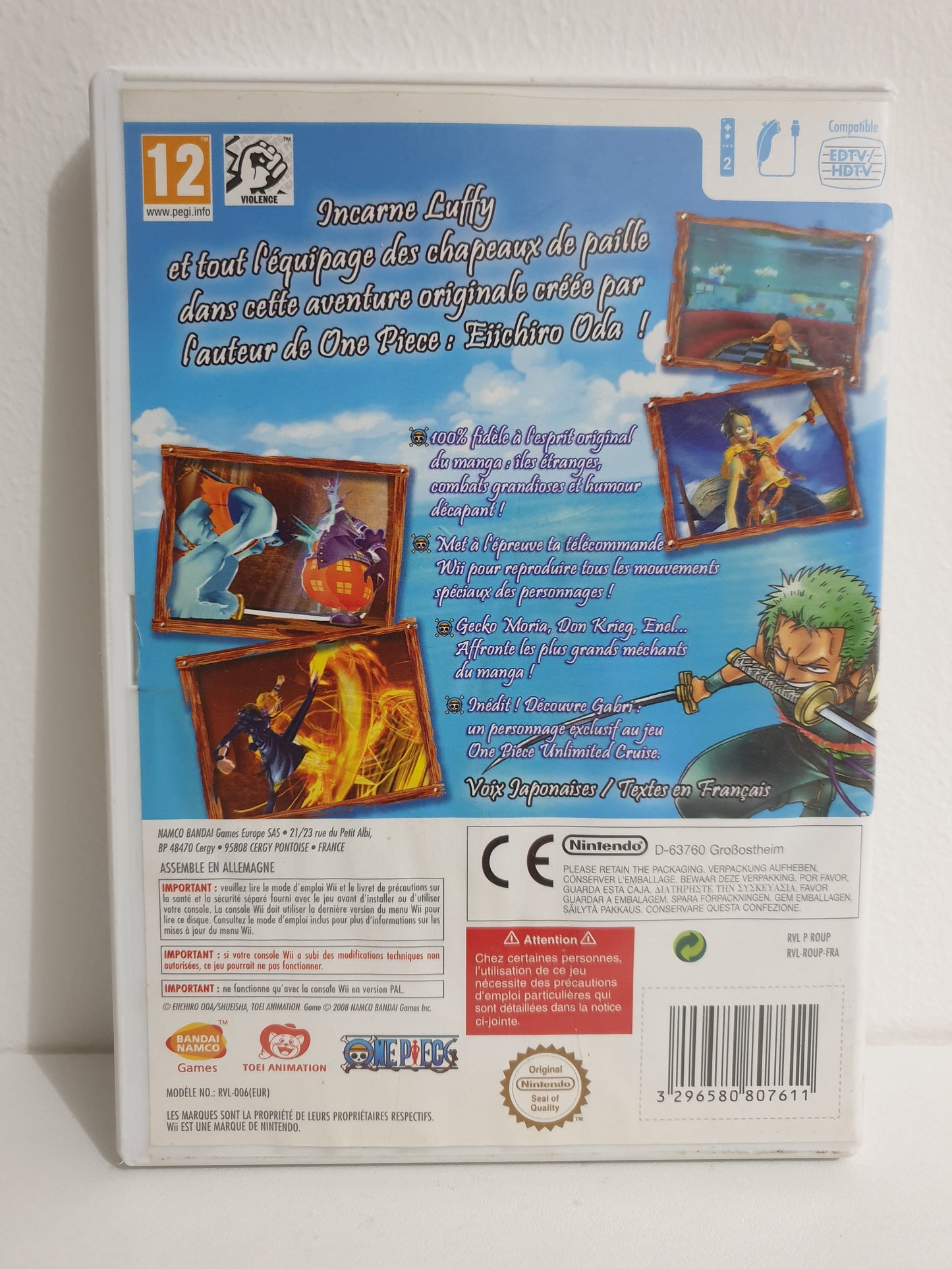 One Piece Unlimited Cruise 1 : Le Trésor sous les Flots Wii - Occasion bon état