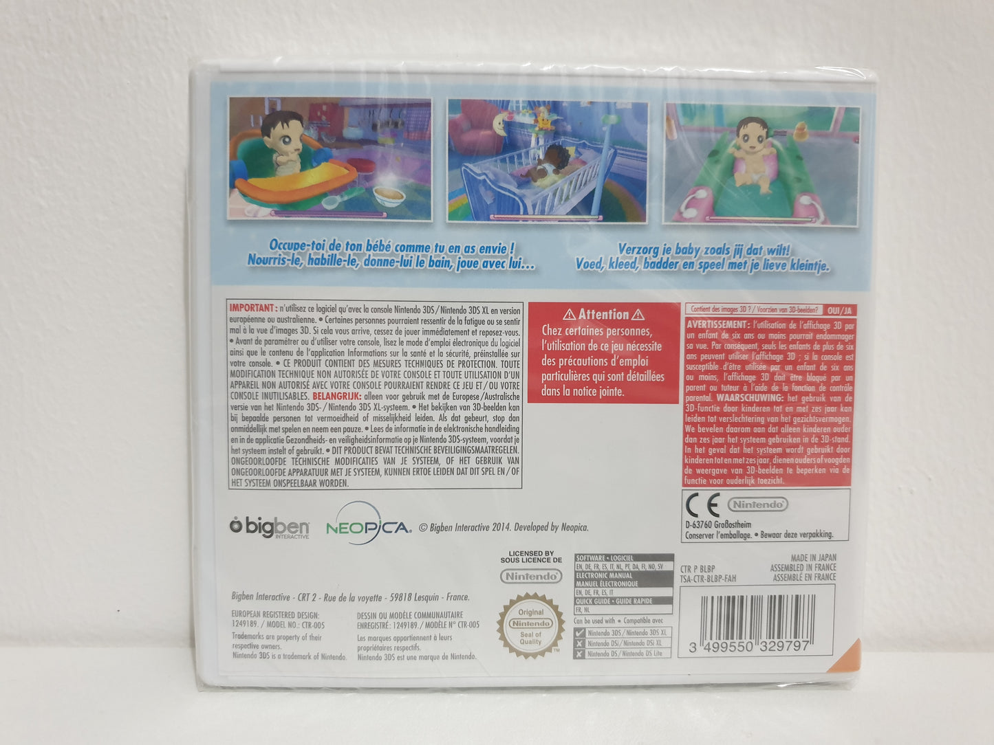 I Love my Little Boy Nintendo 3DS - Neuf sous blister