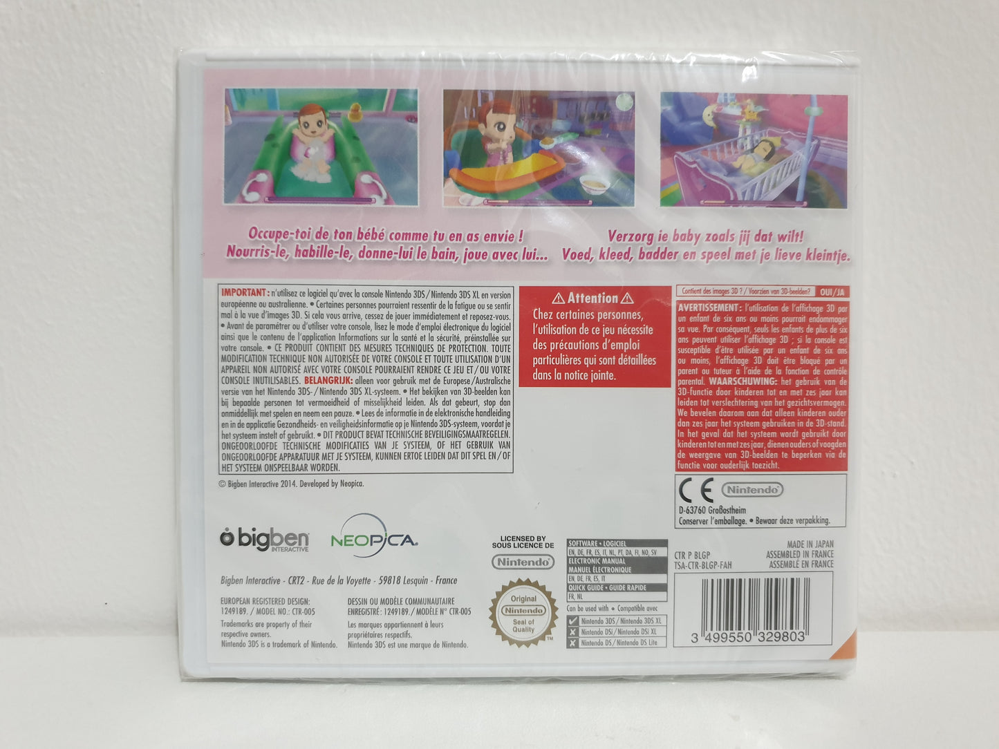 I Love my Little Girl Nintendo 3DS - Neuf sous blister