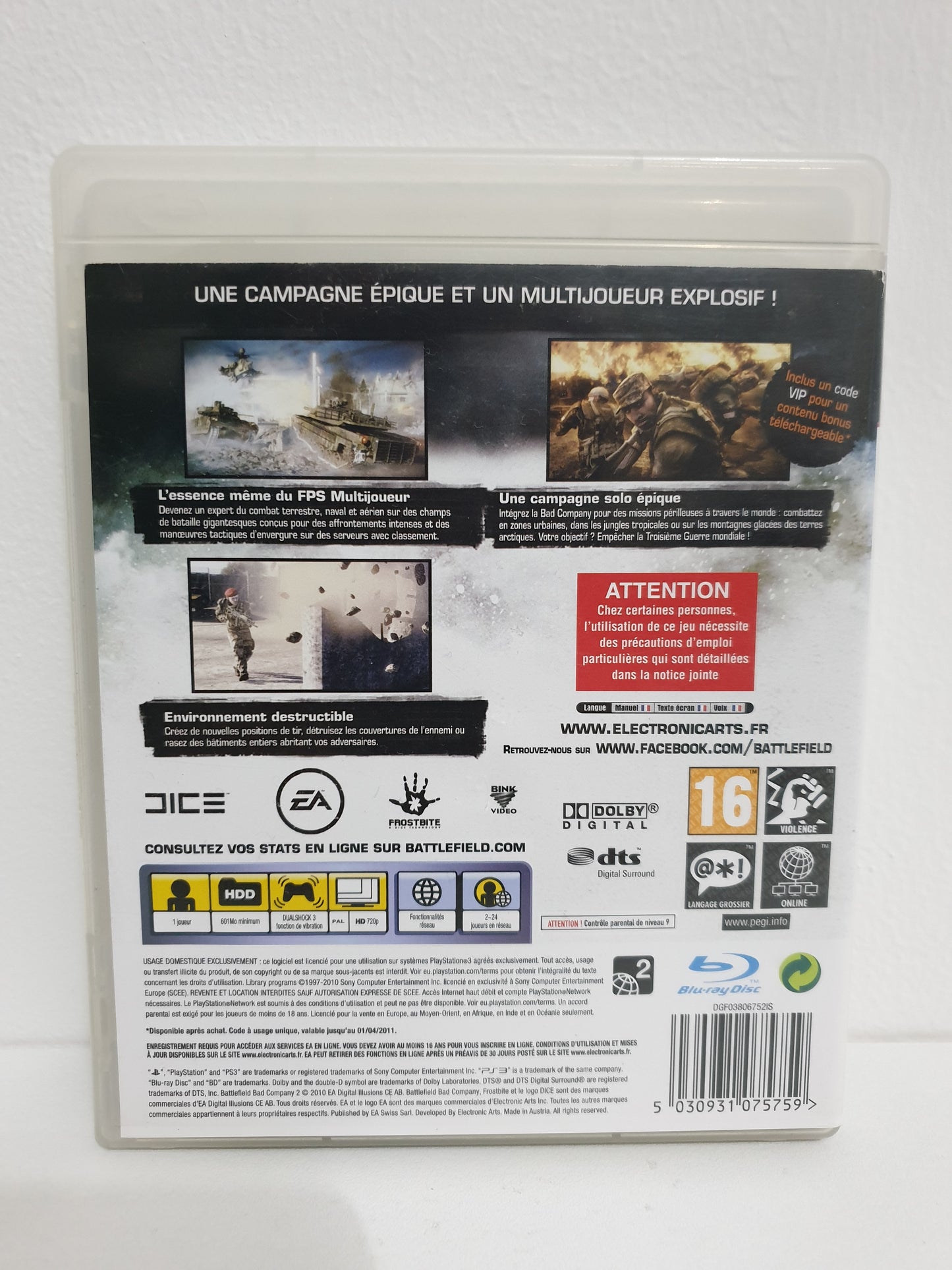 Battlefield : Bad Company 2 PS3