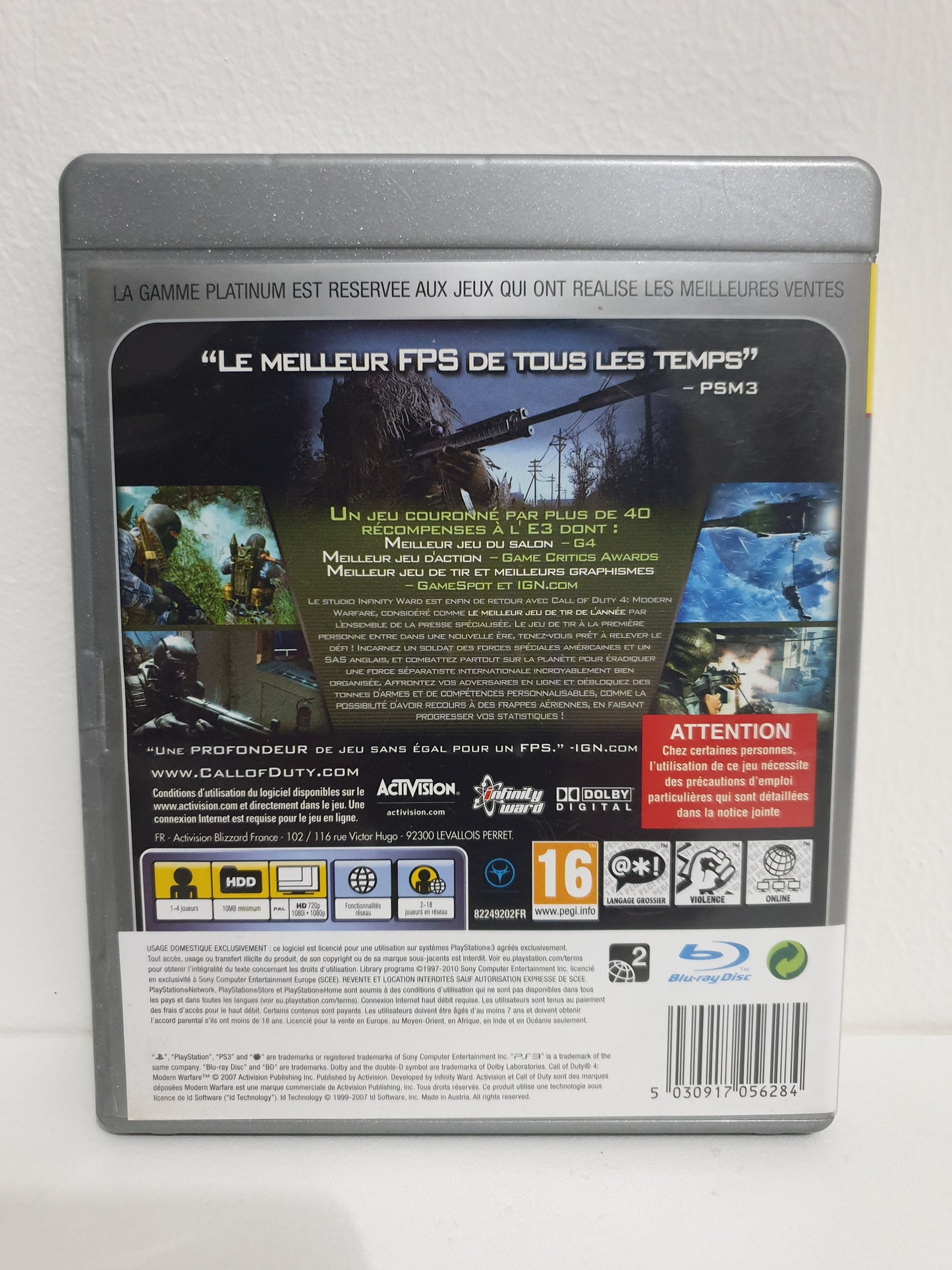 Call of Duty 4 : Modern Warfare PS3