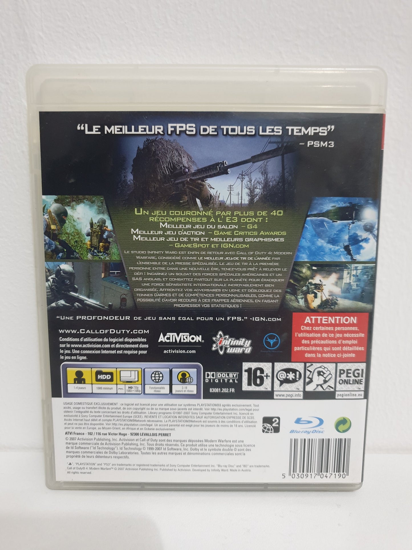 Call of Duty 4 : Modern Warfare PS3