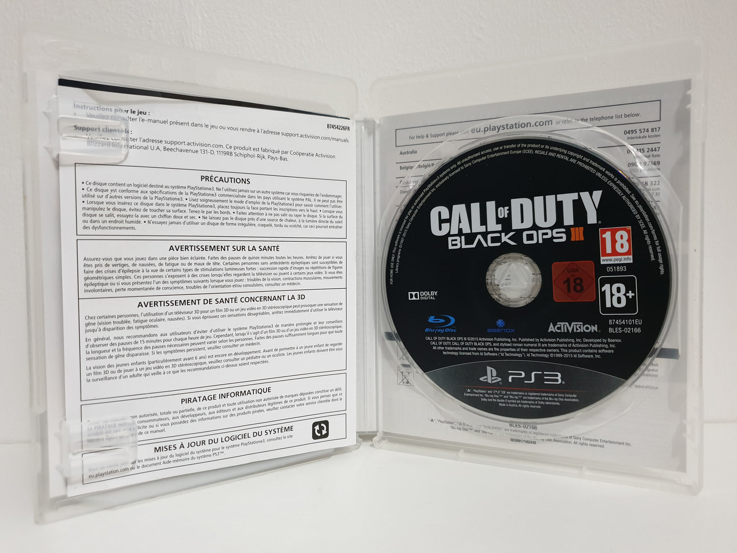Call of Duty : Black Ops III PS3 - Occasion bon état
