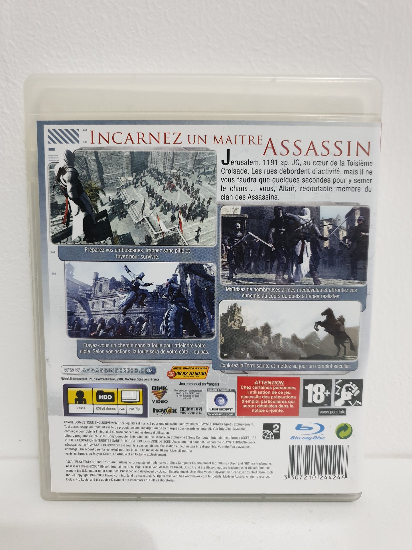 Assassin's Creed PS3 - Occasion bon état