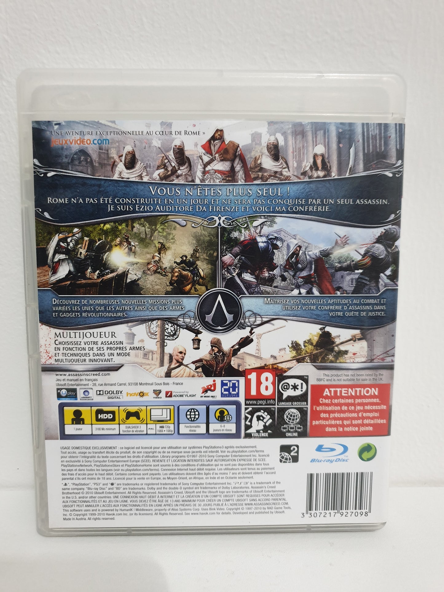 Assassin's Creed : Brotherhood PS3