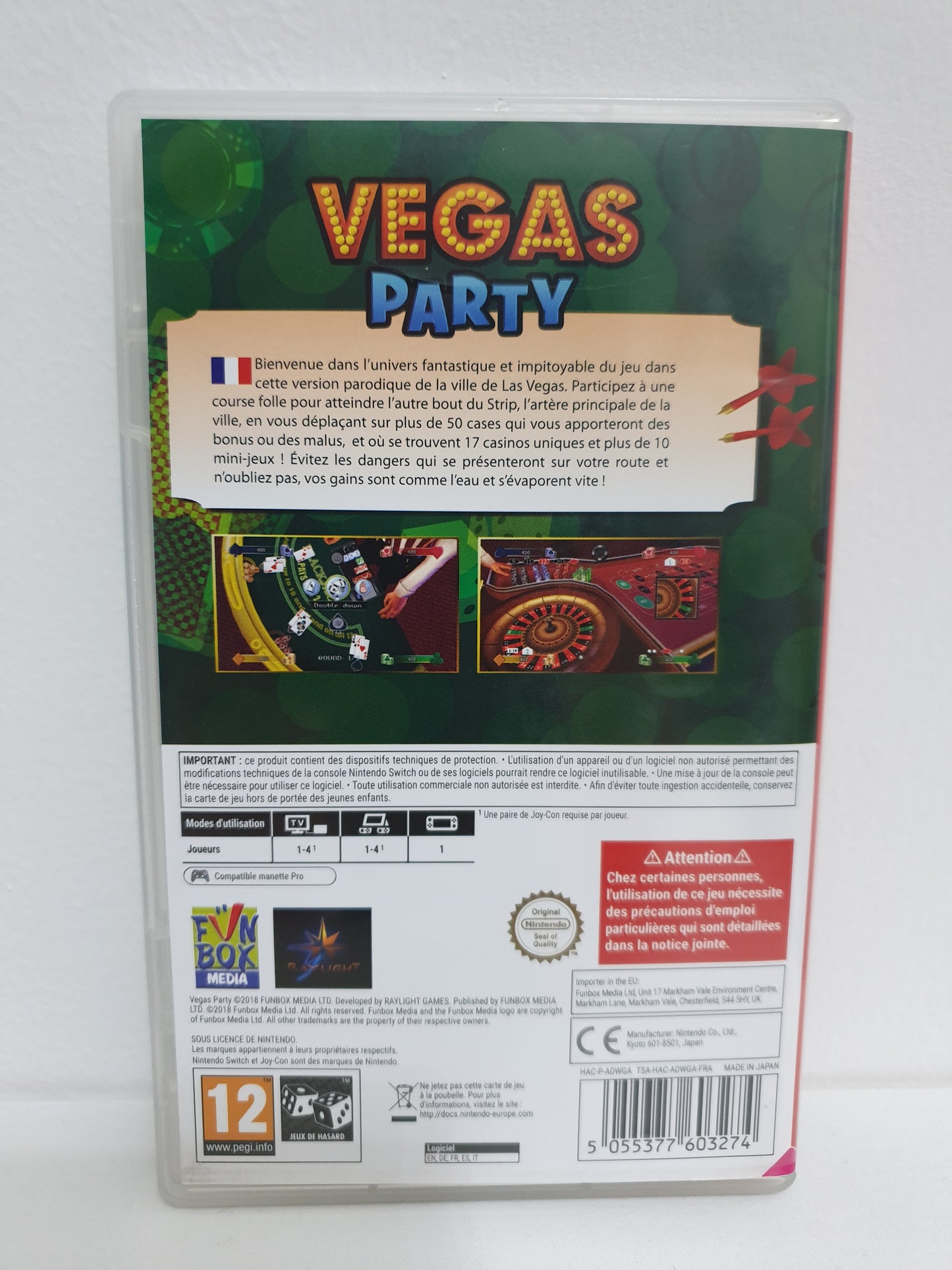 Vegas Party Switch - Occasion bon état