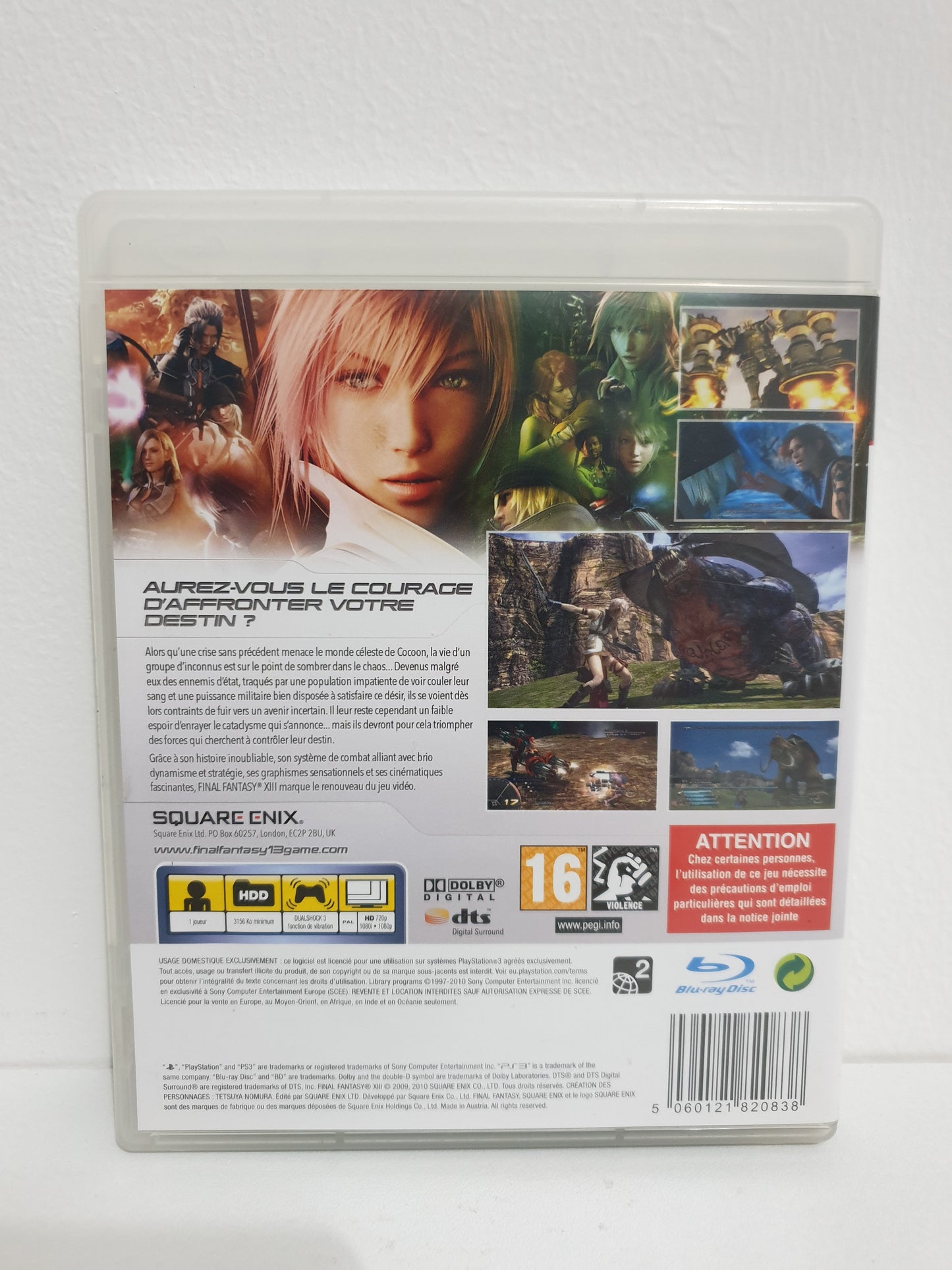 Final Fantasy XIII PS3 - Occasion très bon état