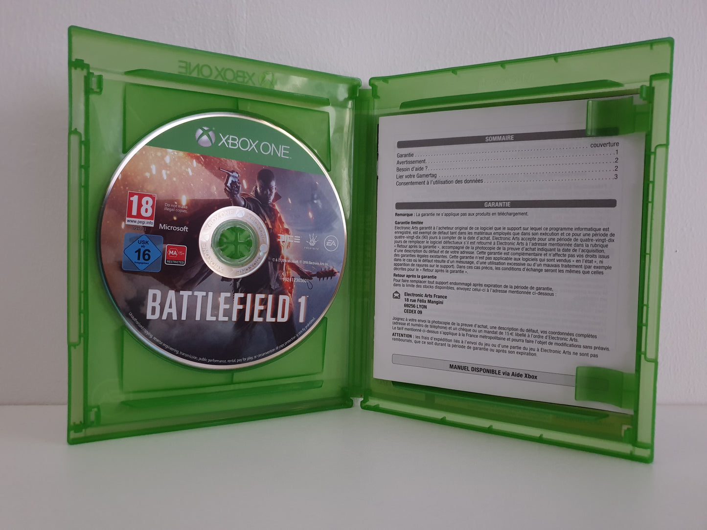 Battlefield 1 Xbox One - Occasion très bon état