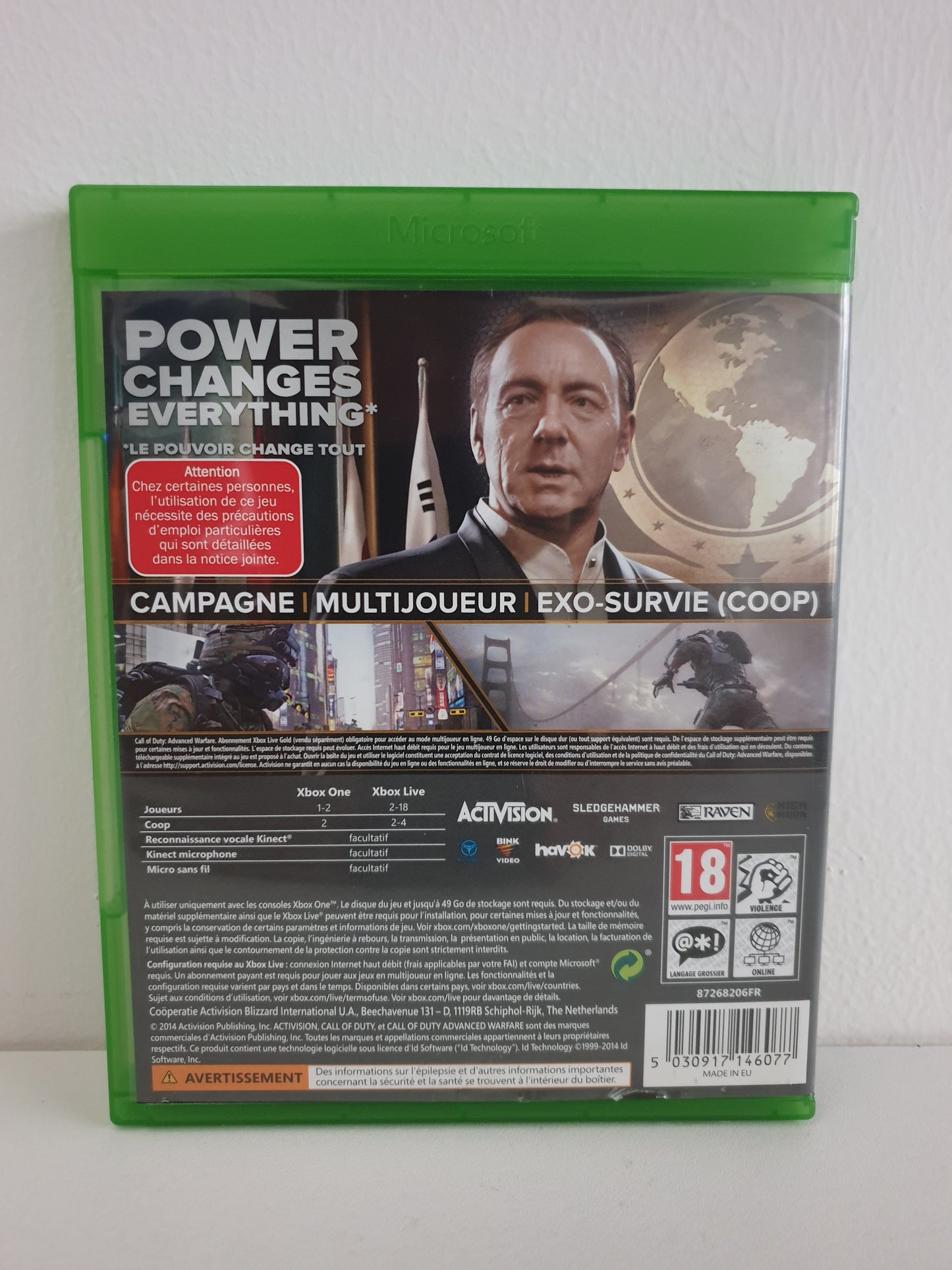 Call of Duty : Advanced Warfare Xbox One - Occasion bon état
