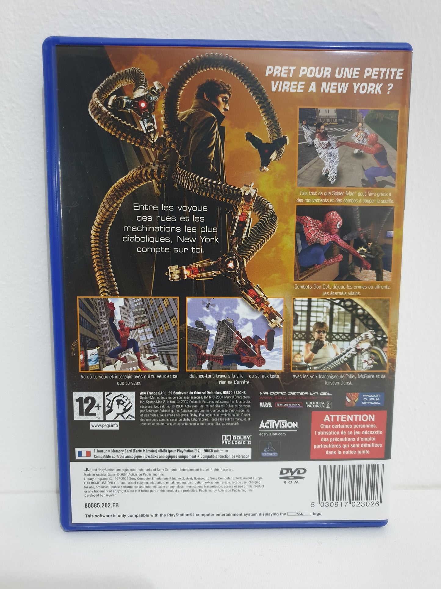Spider-Man 2 PS2 - Occasion excellent état