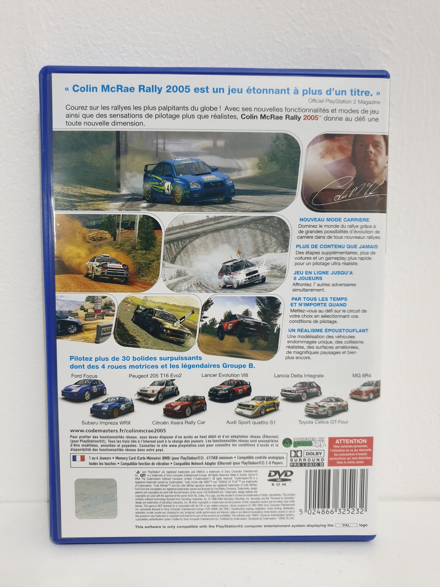 Colin McRae Rally 2005 PS2 - Occasion excellent état