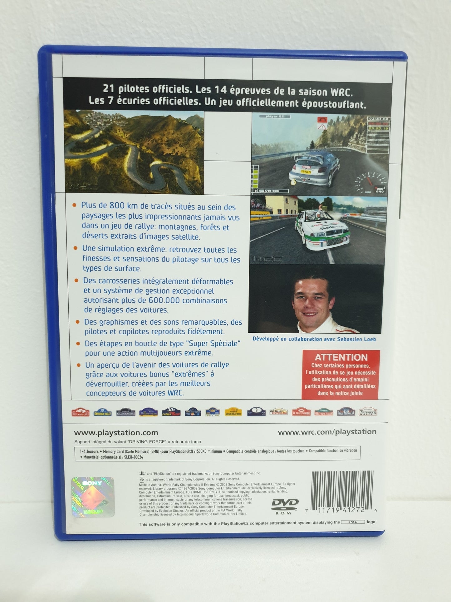 WRC II Extreme PS2 - Occasion excellent état