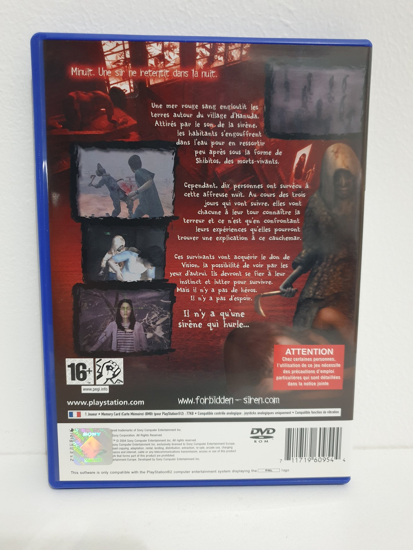 Forbidden Siren PS2 - Occasion excellent état