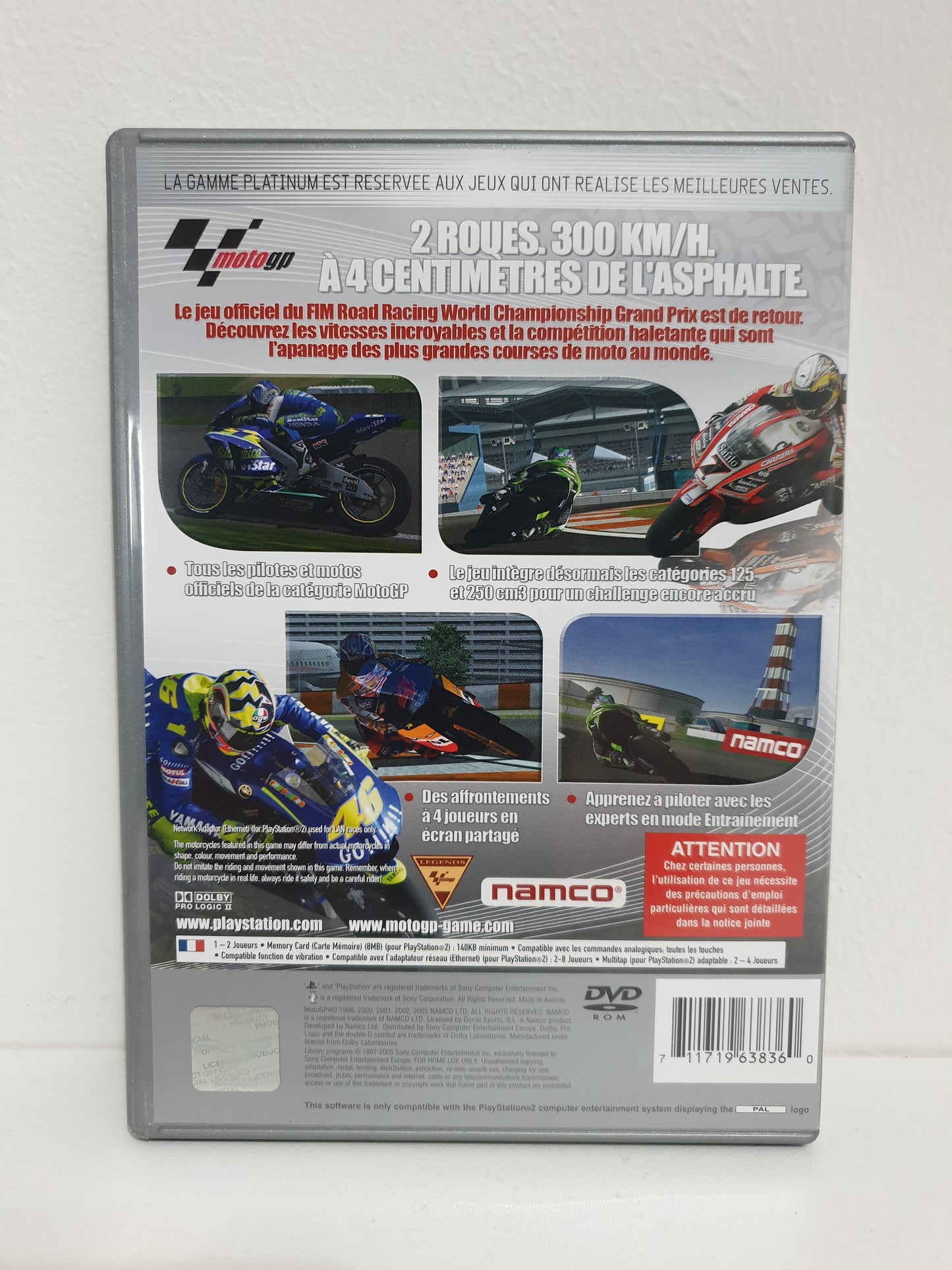 MotoGP 4 - Platinum PS2 - Occasion excellent état