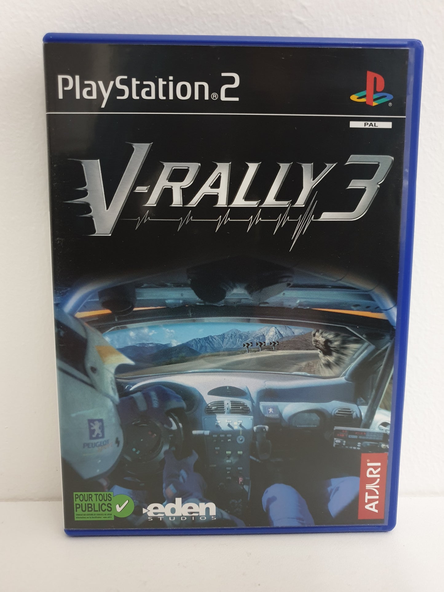 V-Rally 3 PS2 - Occasion excellent état