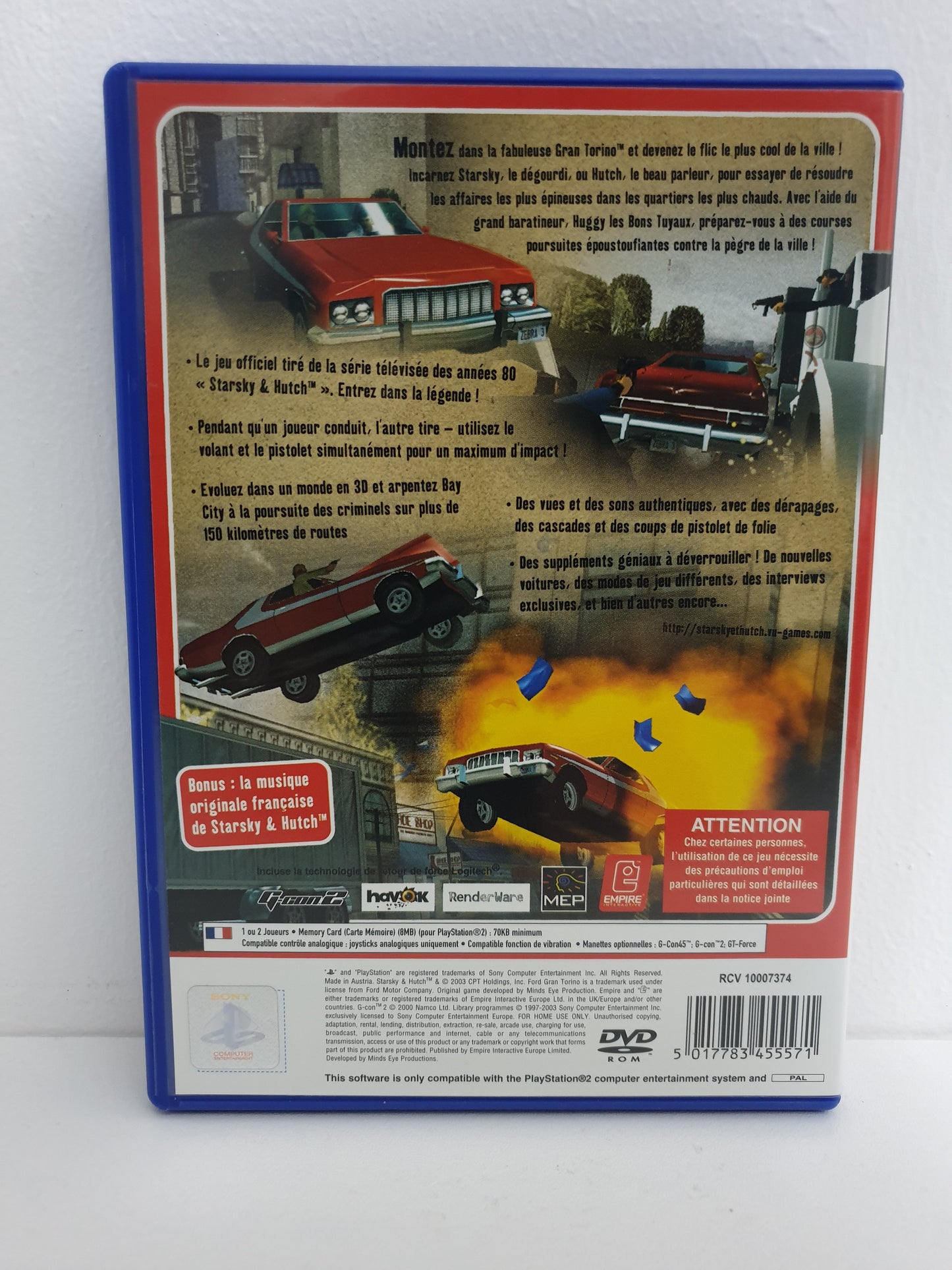 Starsky & Hutch PS2 - Occasion excellent état