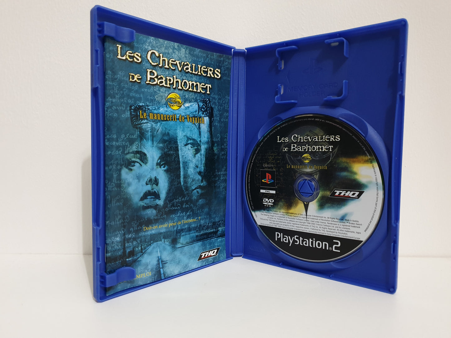 Les Chevaliers de Baphomet : Le Manuscrit de Voynich PS2 - Occasion excellent état