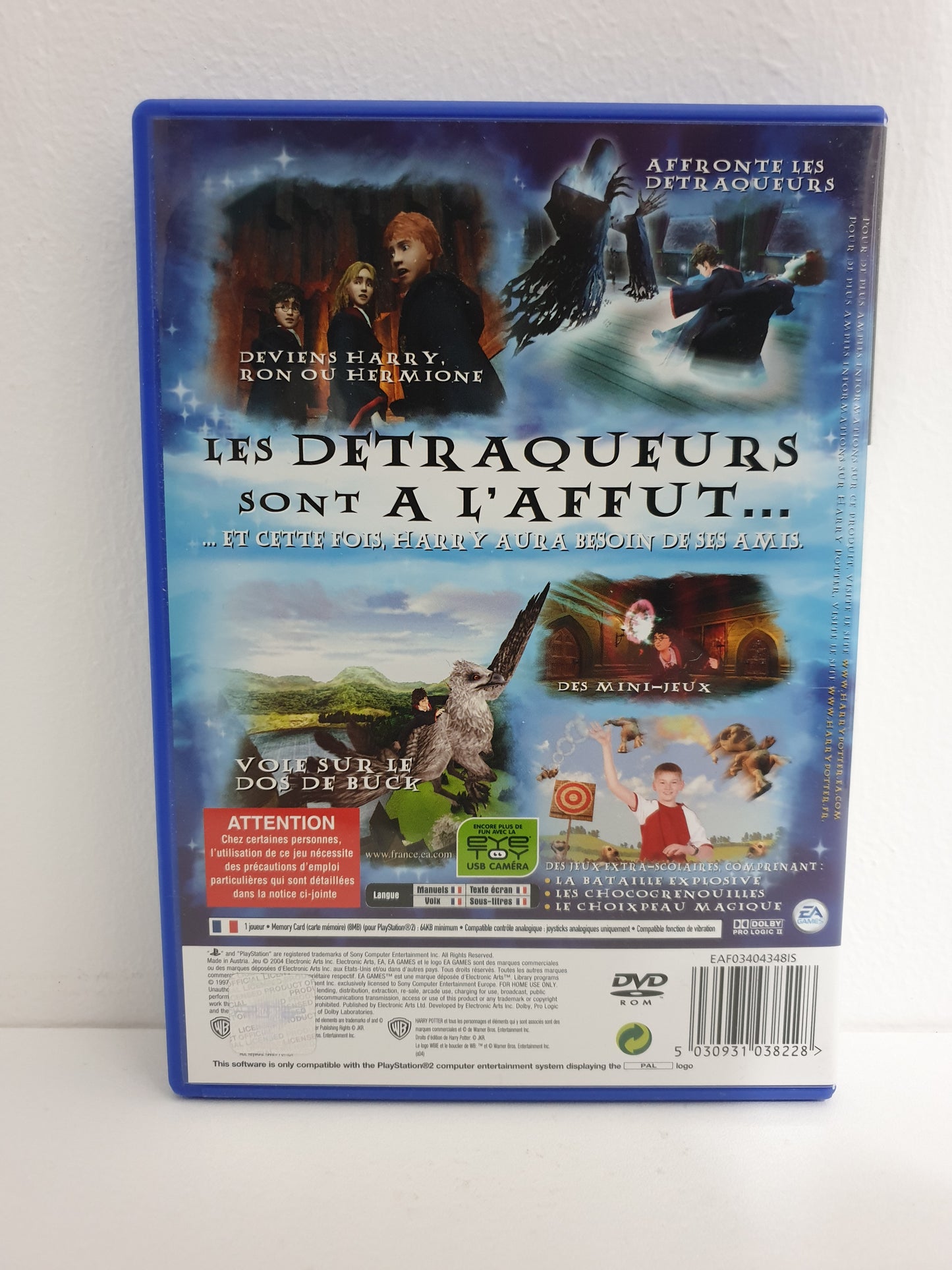 Harry Potter et le Prisonnier d'Azkaban PS2 - Occasion excellent état