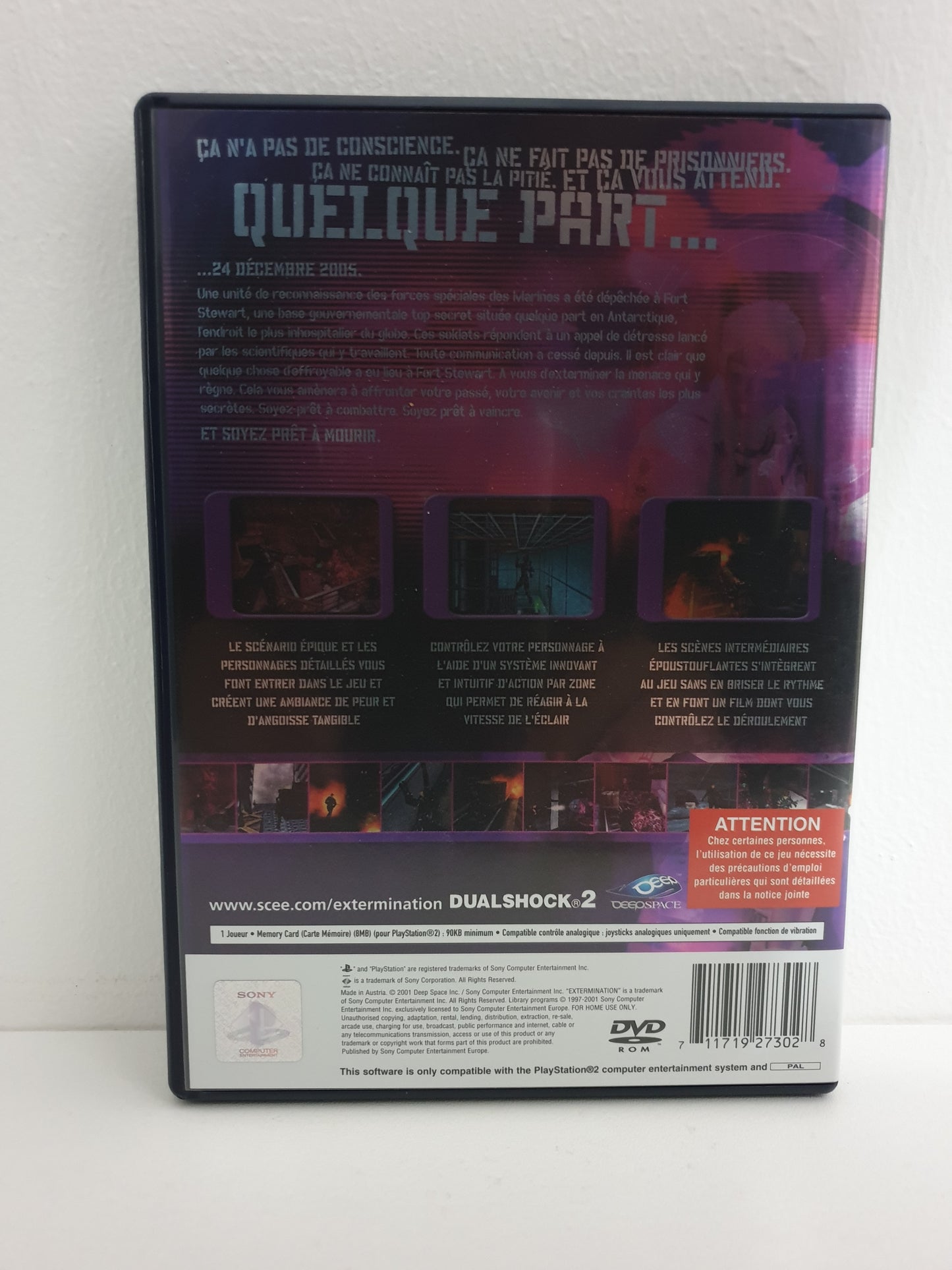 Extermination PS2 - Occasion excellent état