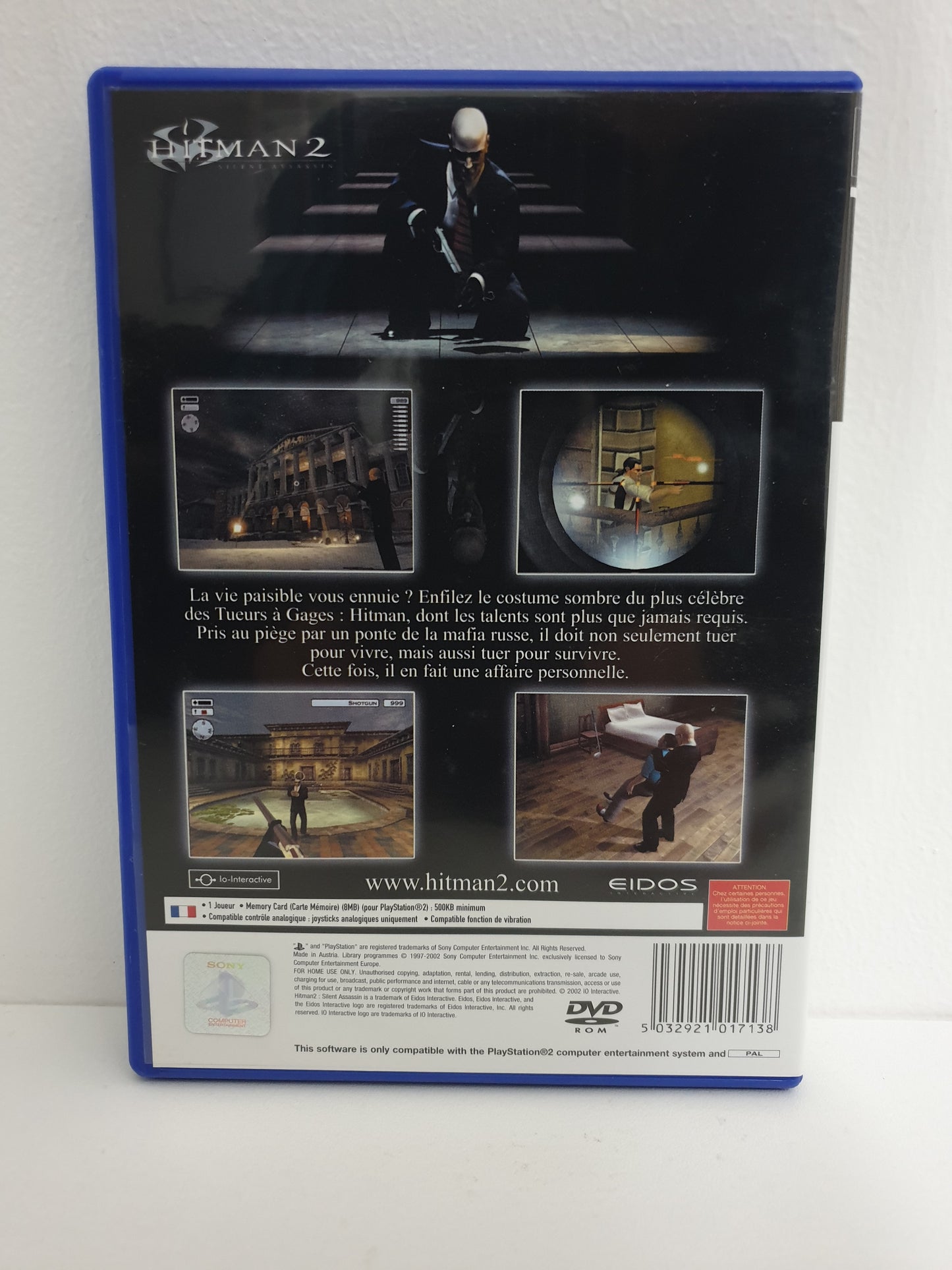 Hitman 2 : Silent Assassin PS2 - Occasion excellent état