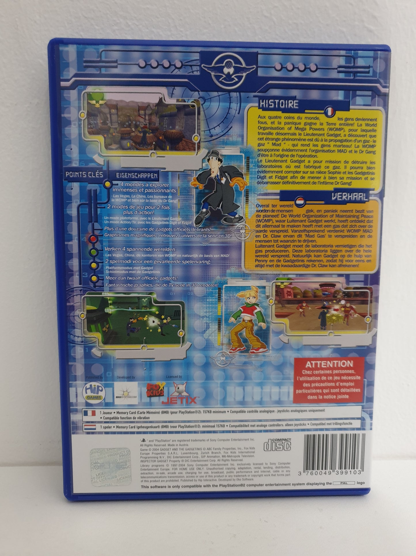 Gadget & Gadgetinis PS2 - Occasion excellent état