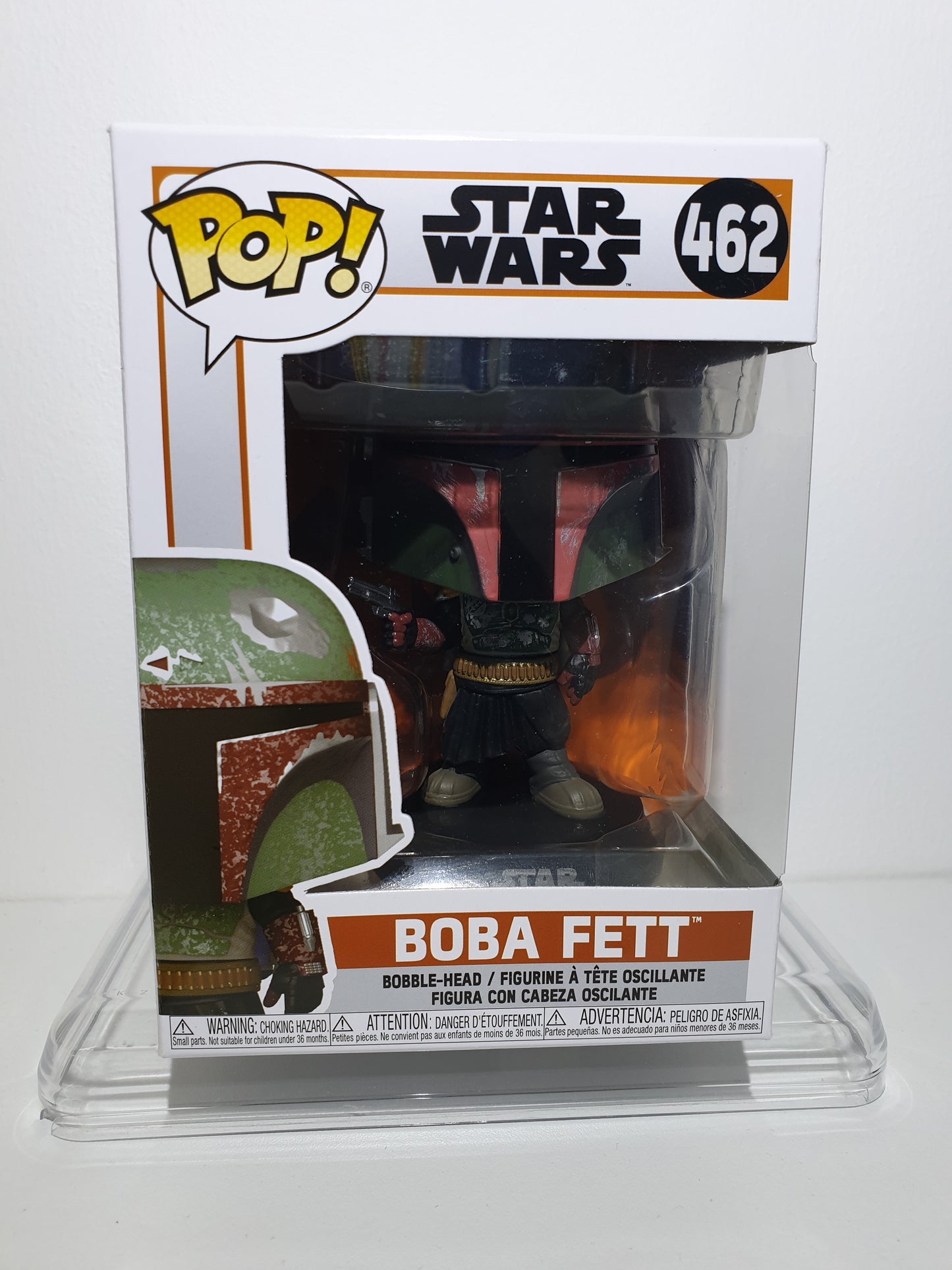 FUNKO POP 462 - STAR WARS - THE MANDALORIAN - BOBA FETT - OCCASION