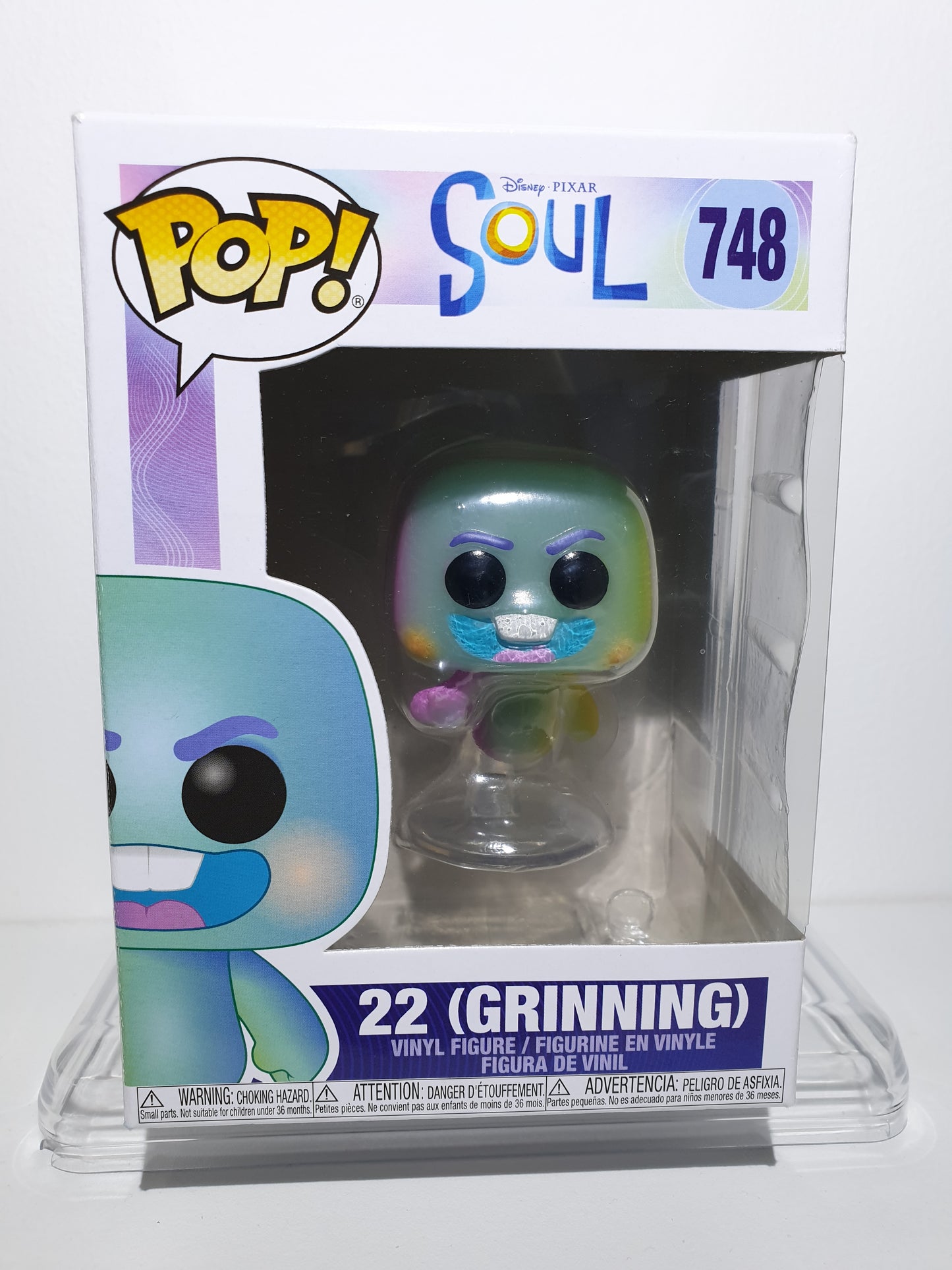 FUNKO POP 748 - DISNEY PIXAR - SOUL - 22 (Grinning) - NEUF
