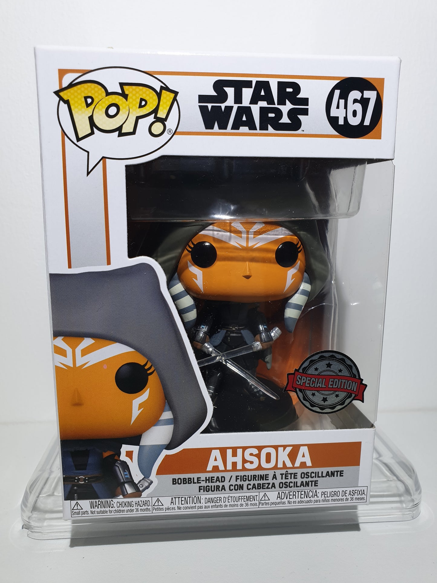 FUNKO POP 467 - STAR WARS - THE MANDALORIAN - AHSOKA - SPECIAL EDITION - OCCASION