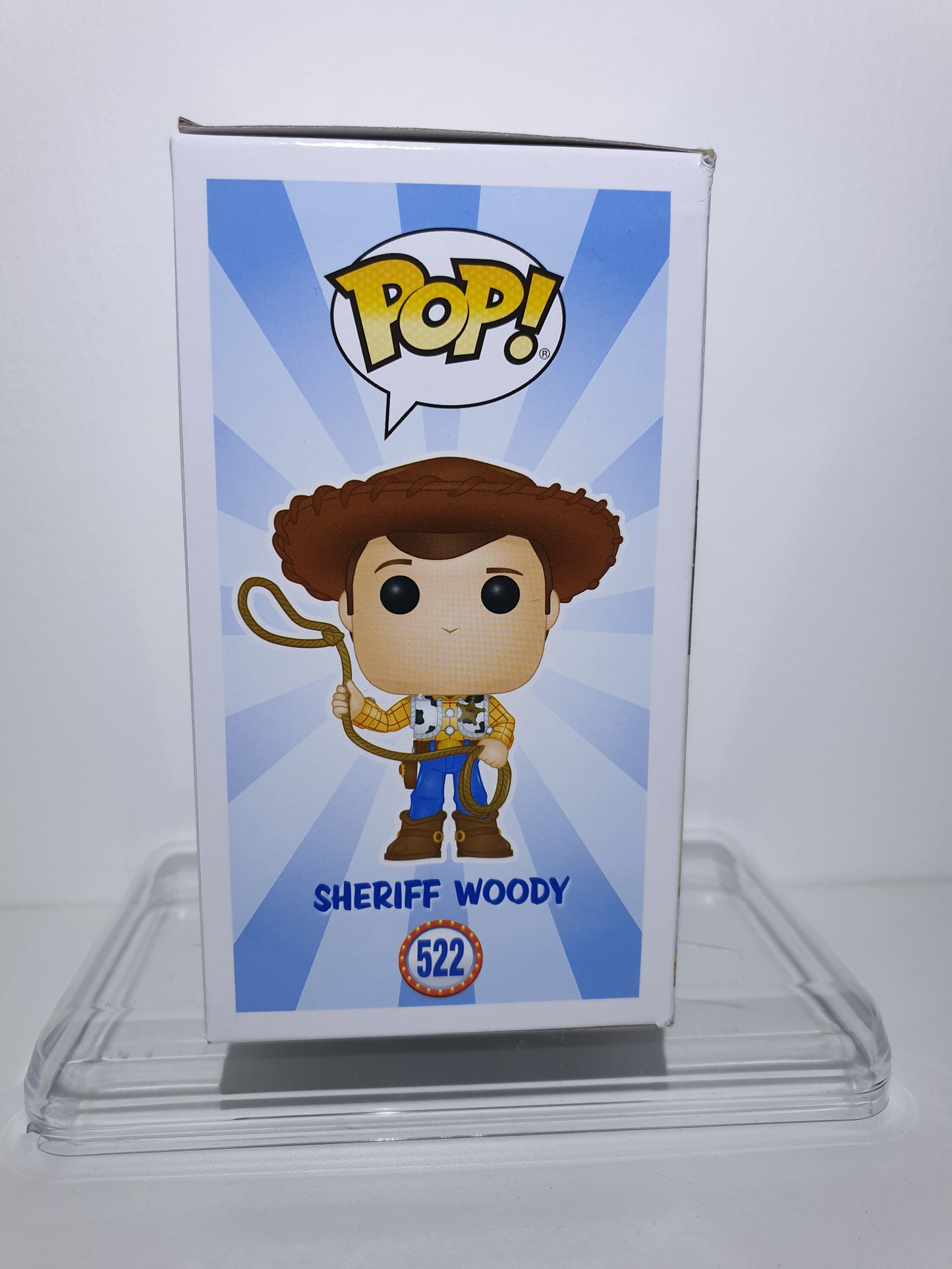 FUNKO POP 522 - DISNEY PIXAR - TOY STORY 4 - SHERIFF WOODY - OCCASION