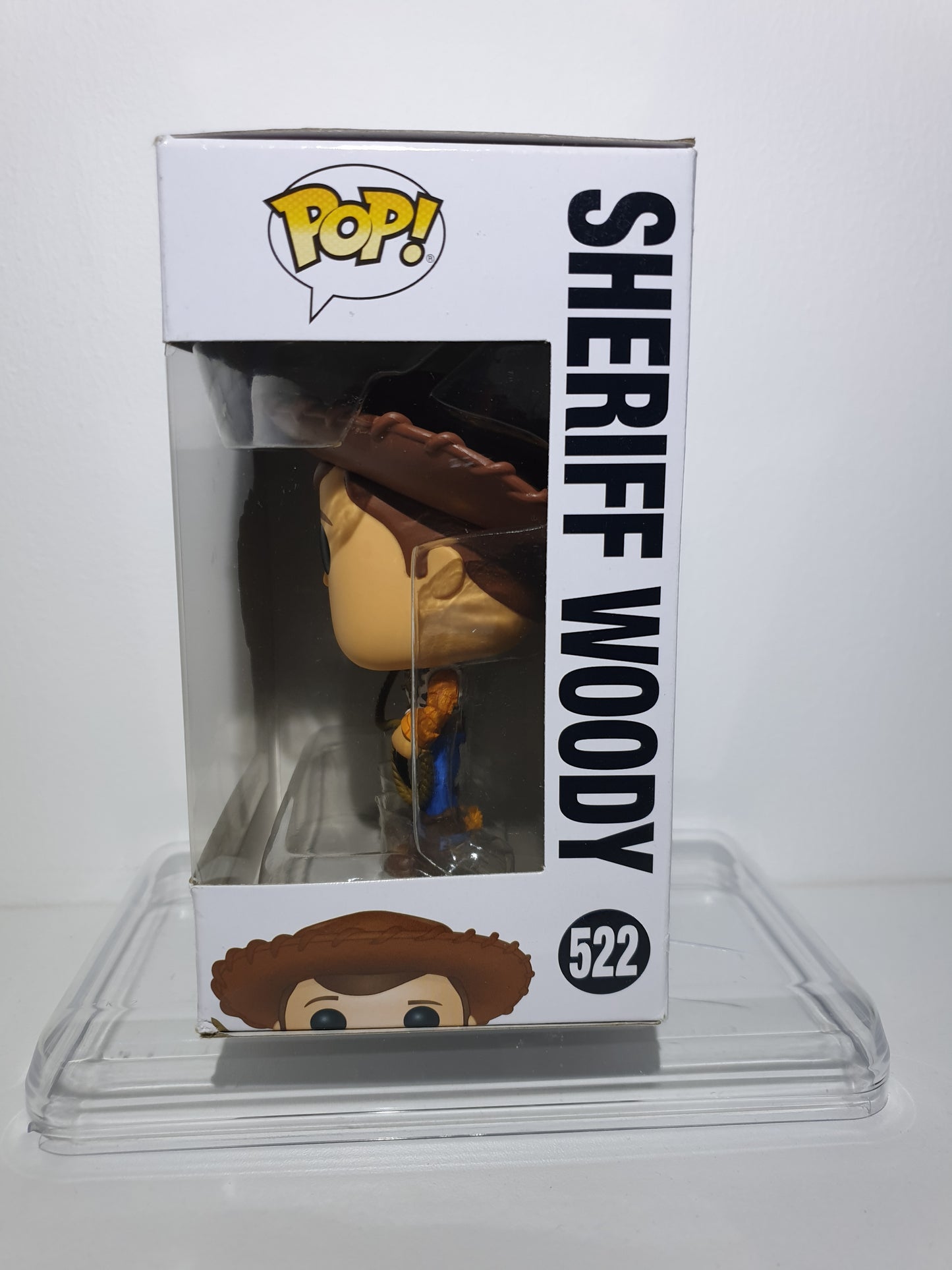 FUNKO POP 522 - DISNEY PIXAR - TOY STORY 4 - SHERIFF WOODY - OCCASION