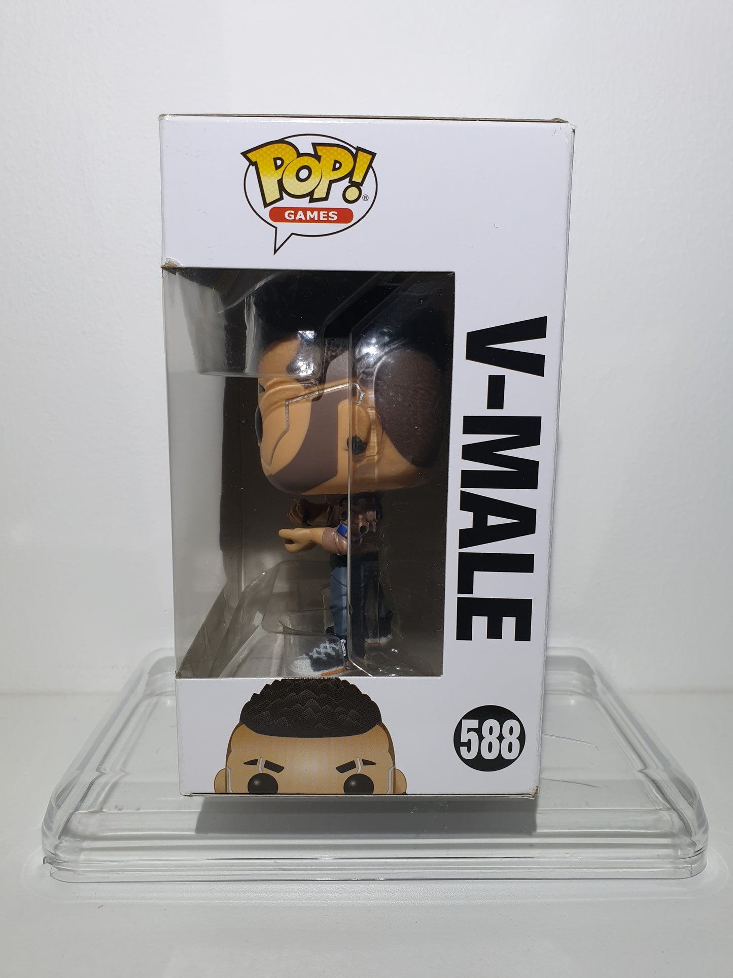 FUNKO POP 588 - CYBERPUNK 2077 - V-MALE - NEUF