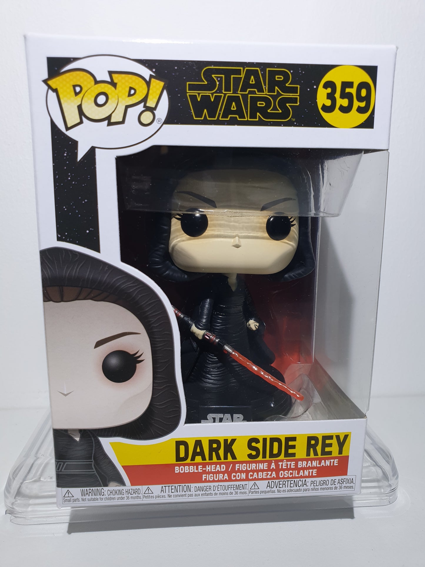 FUNKO POP 359 - STAR WARS - RISE OF SKYWALKER - DARK SIDE REY - OCCASION