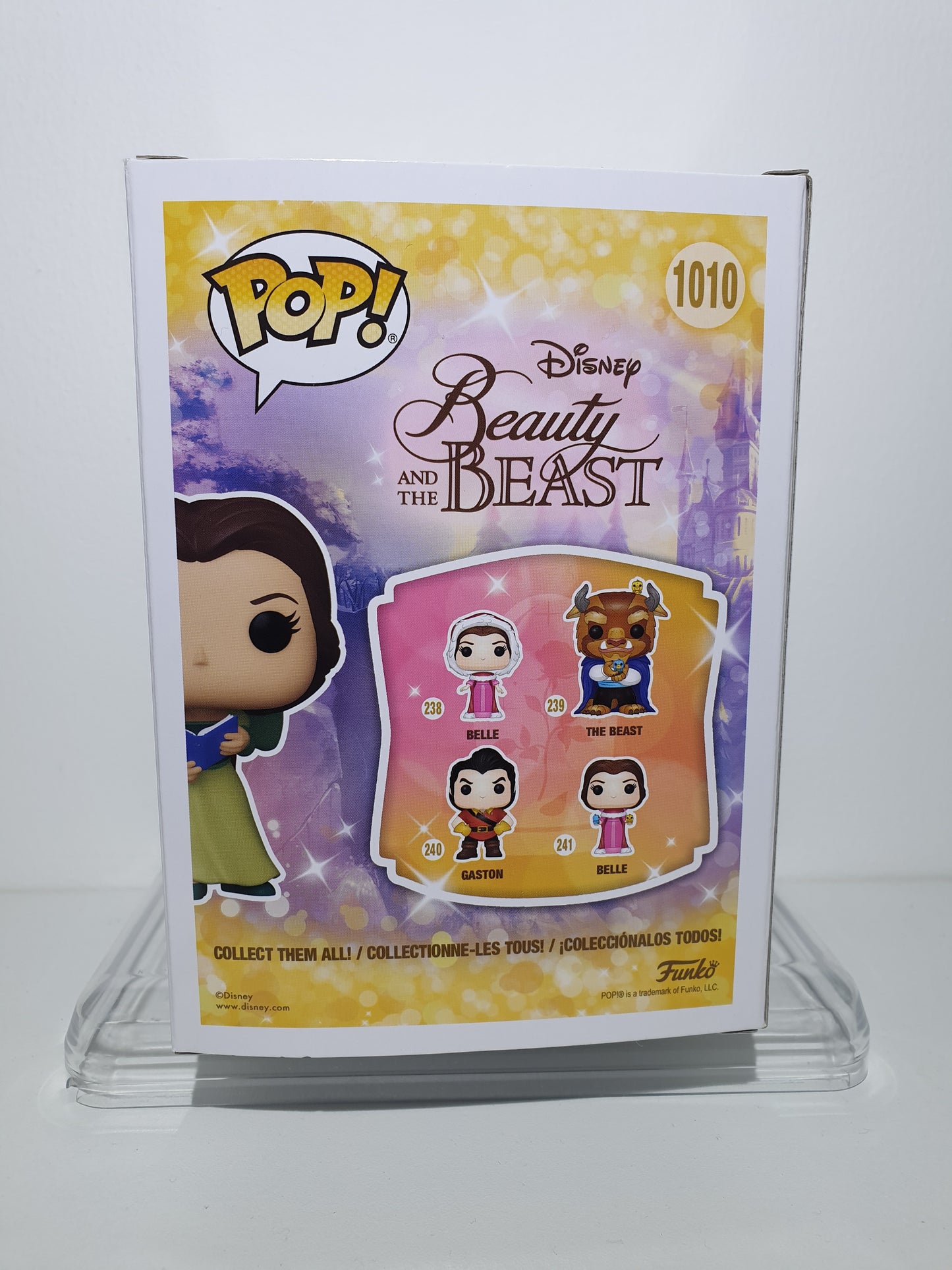 FUNKO POP 1010 - DISNEY - BEAUTY AND THE BEAST - BELLE - 2021 SPRING CONVENTION EXCLUSIVE - NEUF