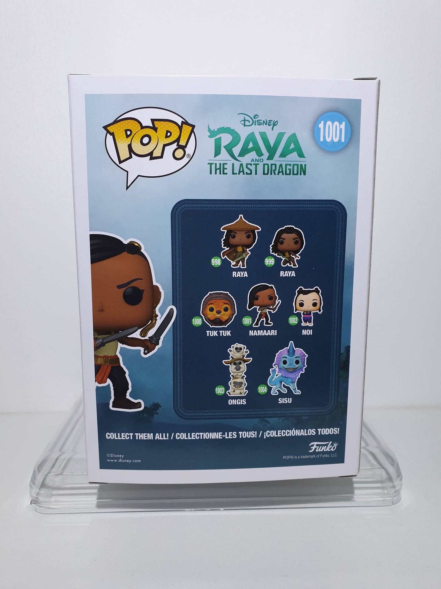 FUNKO POP 1001 - DISNEY - RAYA AND THE LAST DRAGON - NAMAARI - NEUF
