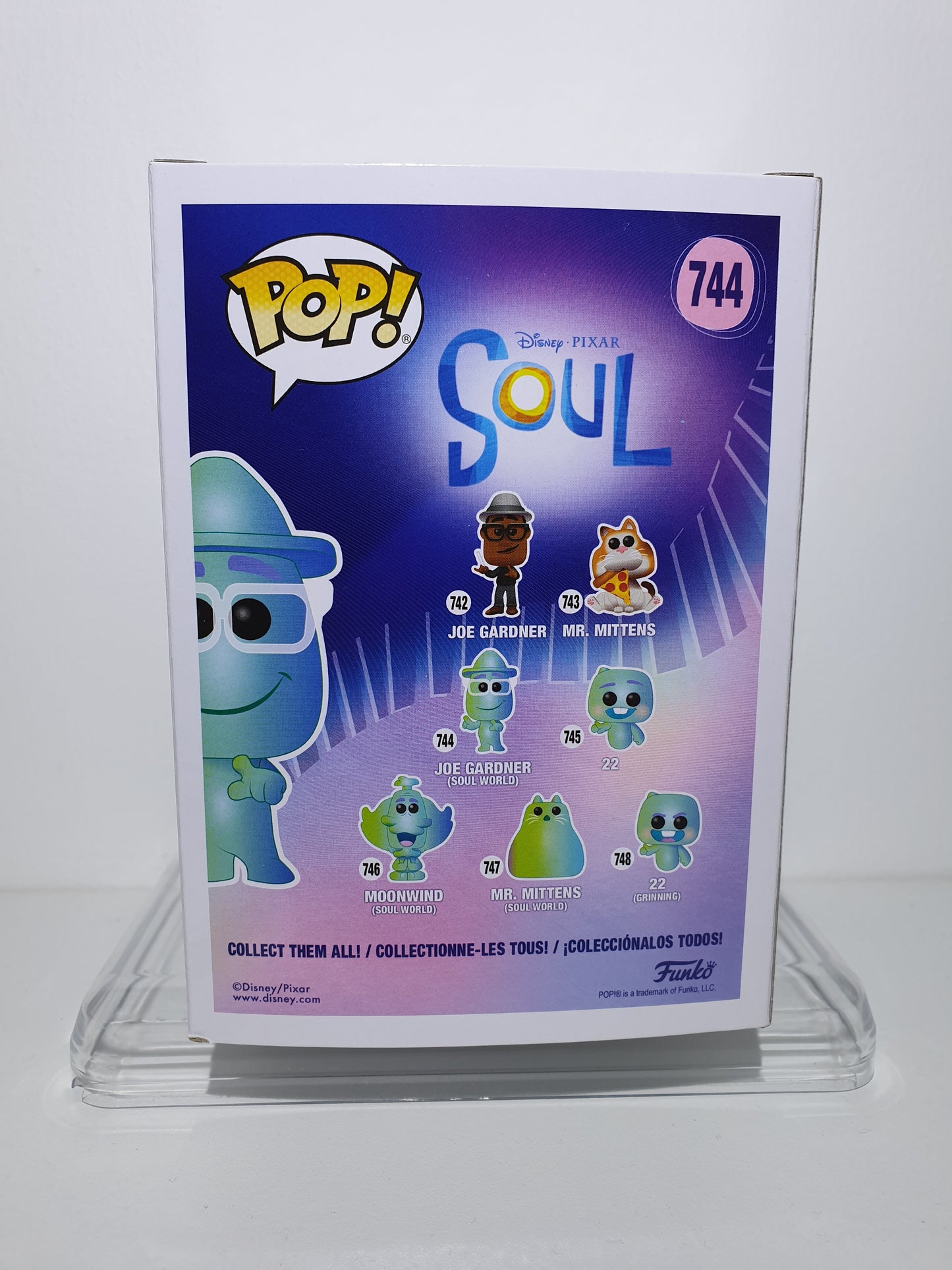 FUNKO POP 744 - DISNEY PIXAR - SOUL - JOE GARDNER - NEUF