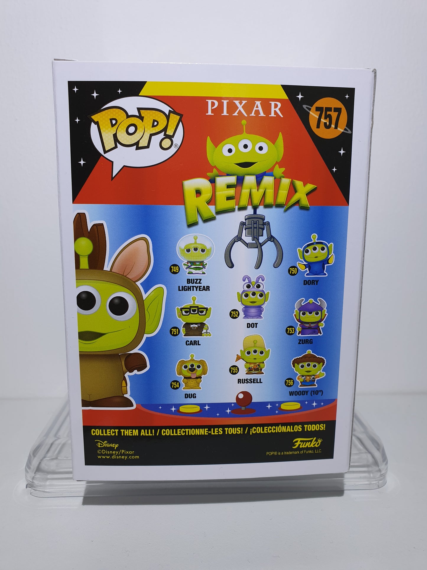 FUNKO POP 757 - DISNEY PIXAR - ALIEN REMIX - BULLSEYE - NEUF