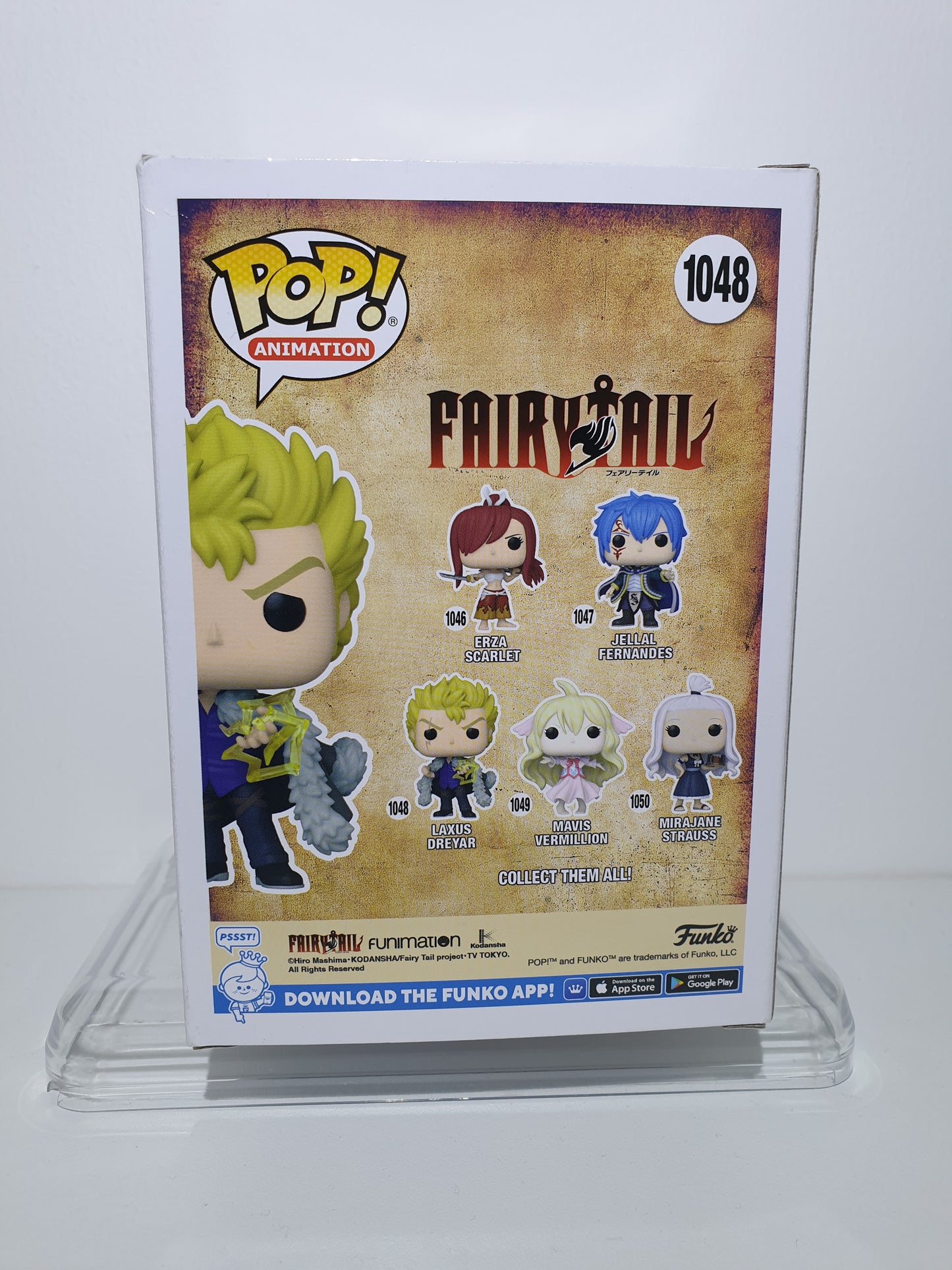 FUNKO POP 1048 - FAIRY TAIL - LAXUS DREYAR - OCCASION
