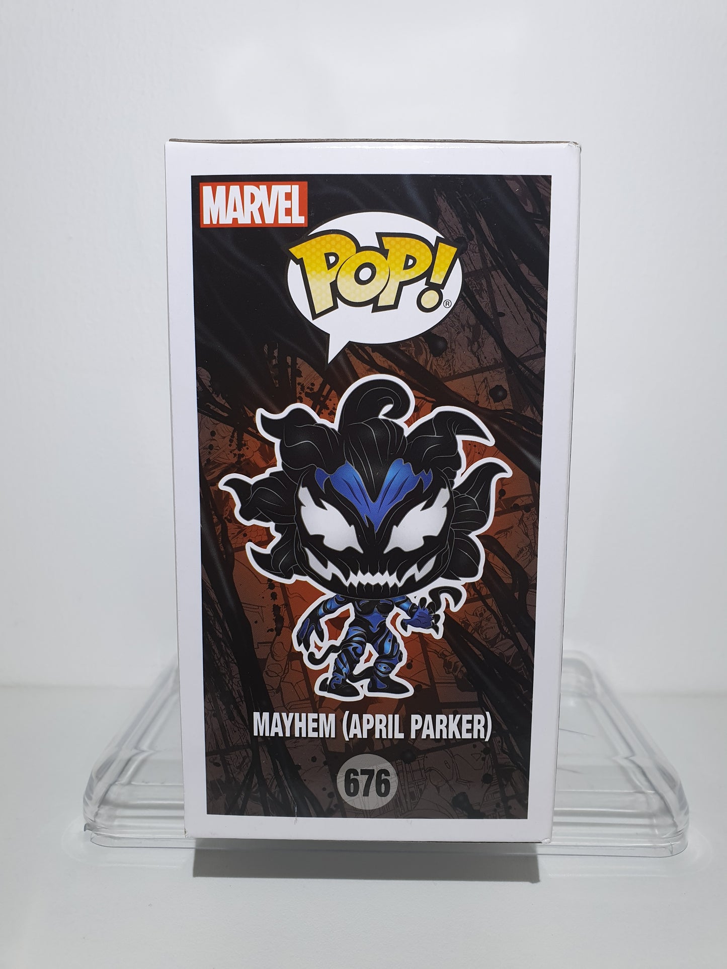 FUNKO POP 676 - MARVEL VENOM - MAYHEM (APRIL PARKER) - POP IN A BOX EXCLUSIVE - OCCASION