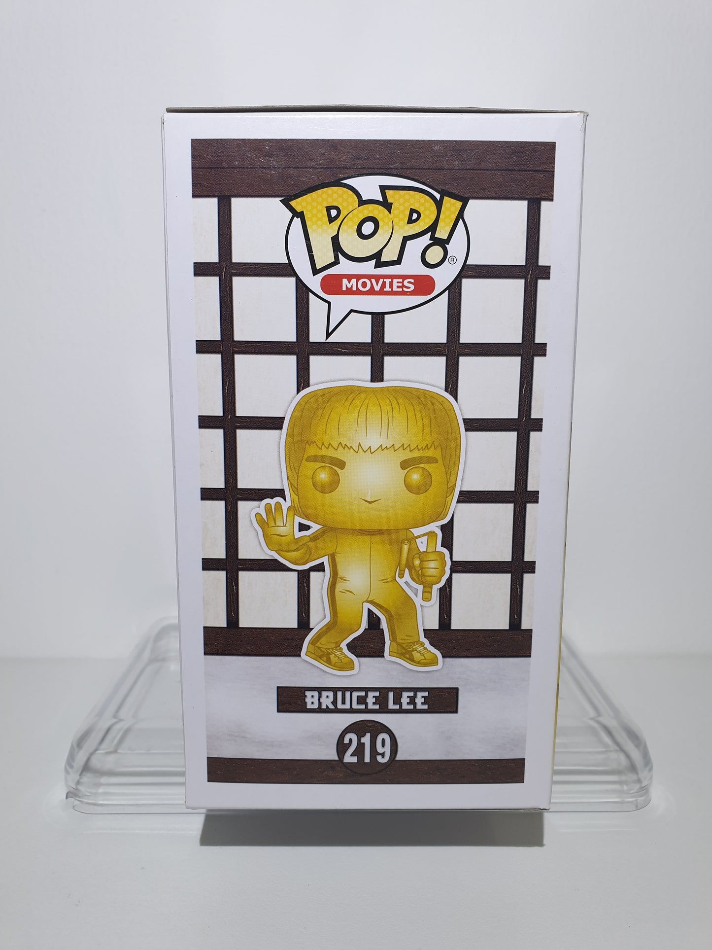 FUNKO POP 219 - BRUCE LEE GOLD - SPECIAL EDITION - OCCASION