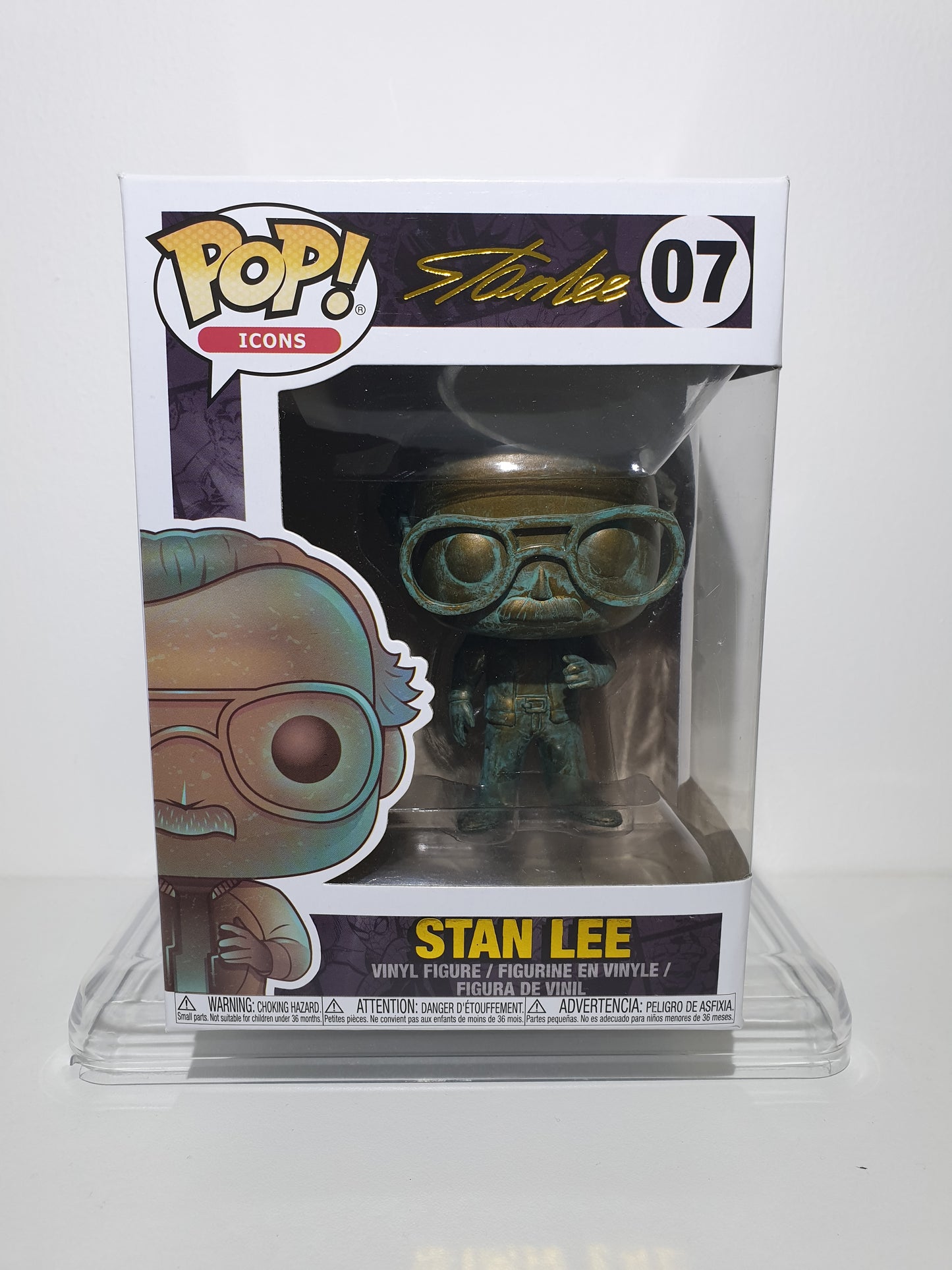 FUNKO POP 07 - STAN LEE PATINA - OCCASION
